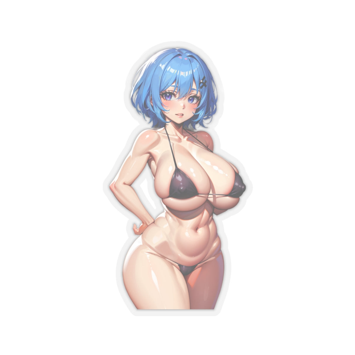 Sexy Anime Sticker | Rem | Lewd Anime Sticker | Lewd Sticker | Sexy Waifu Sticker | Re Zero
