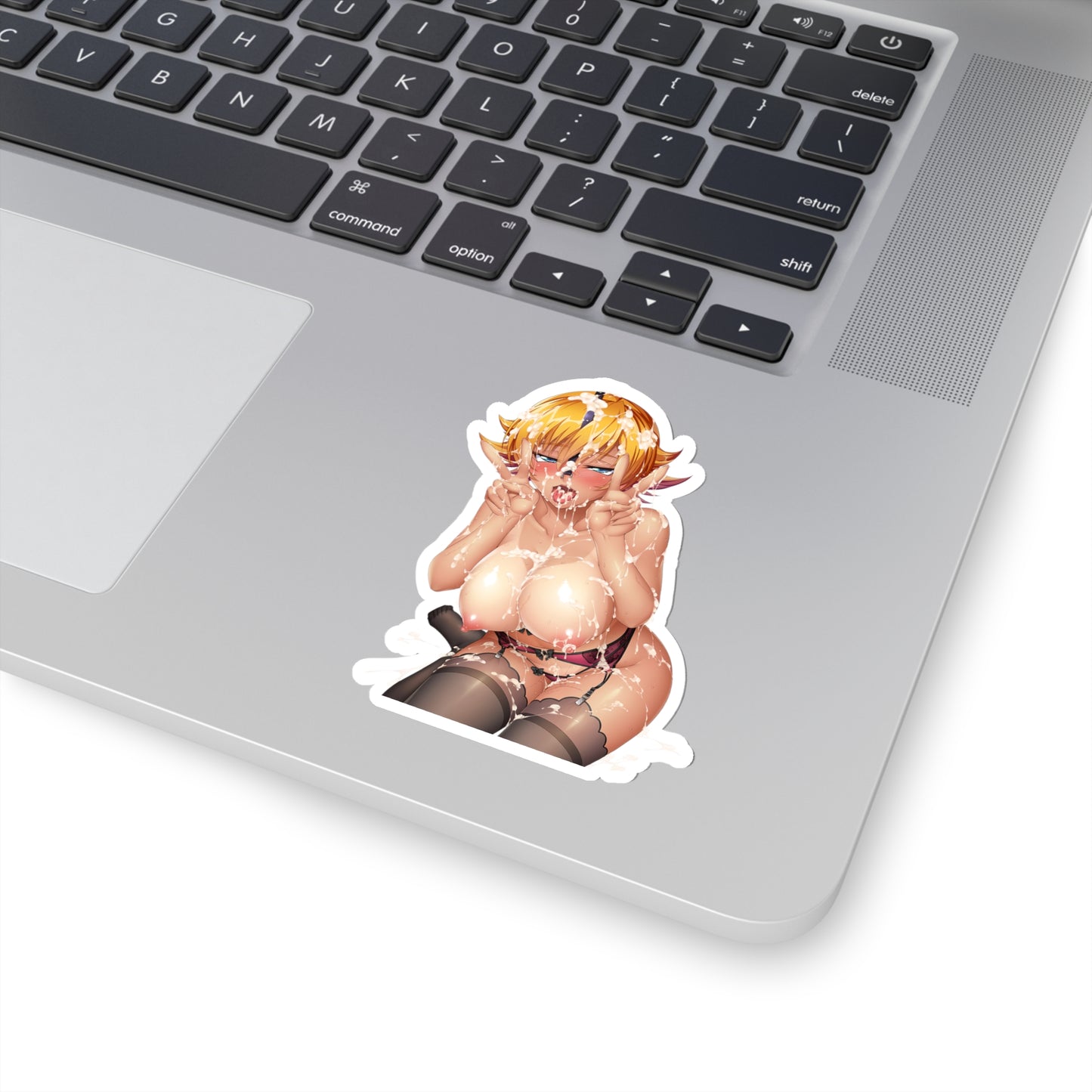 Sexy Anime Sticker | Igawa Sakura| Lewd Anime Sticker | Lewd Sticker | Sexy Waifu Sticker | Taimanin Asagi | Cum | Victory Sign