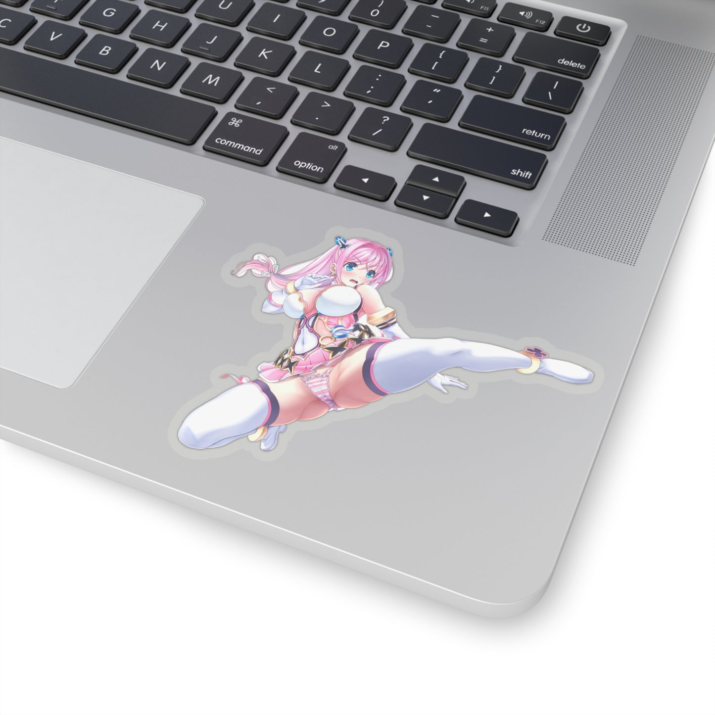 Lewd Cheery Pink Sticker | Sexy Kick | Sexy Anime Sticker | Lewd | Waifu | Otaku | Aigan Tenshi