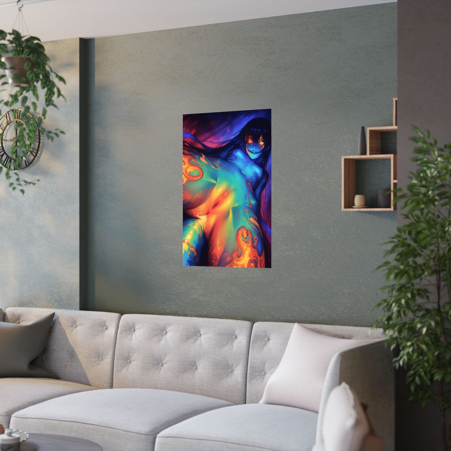 Hentai Art Poster | Nude Monster Girl | Sexy Poster | Erotic | Ecchi Poster