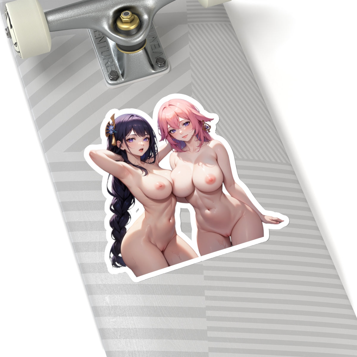 Sexy Anime Sticker | Raiden | Yae | Lewd Anime Sticker | Lewd Sticker | Sexy Waifu Sticker | Yuri | SAMSARA_AI