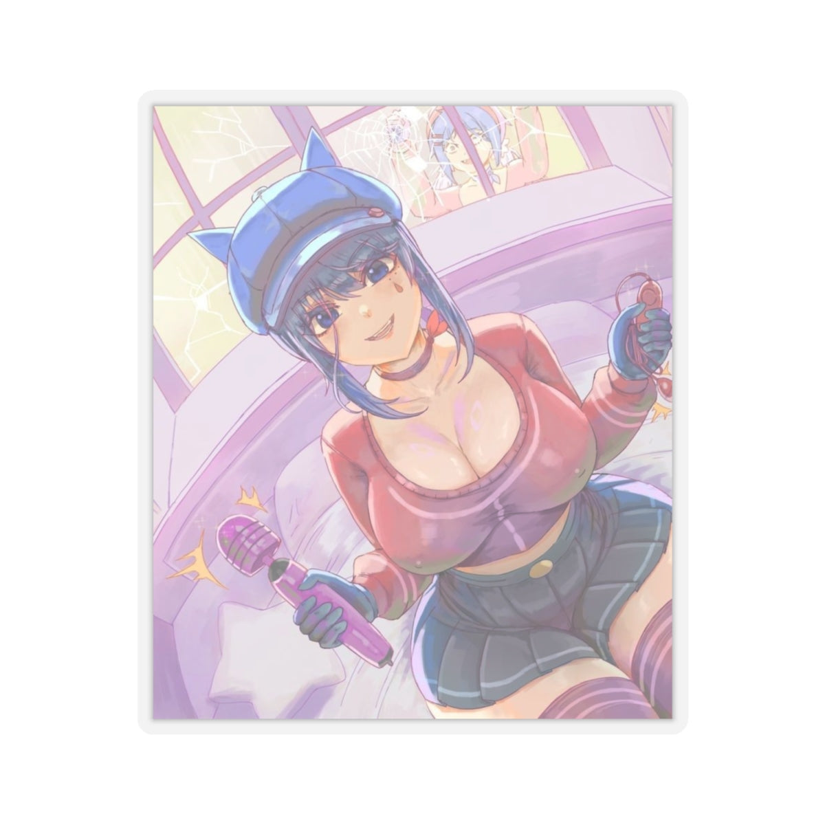 Ecchi Sticker | Sex Toys | Hentai NSFW Sticker | Vibrator