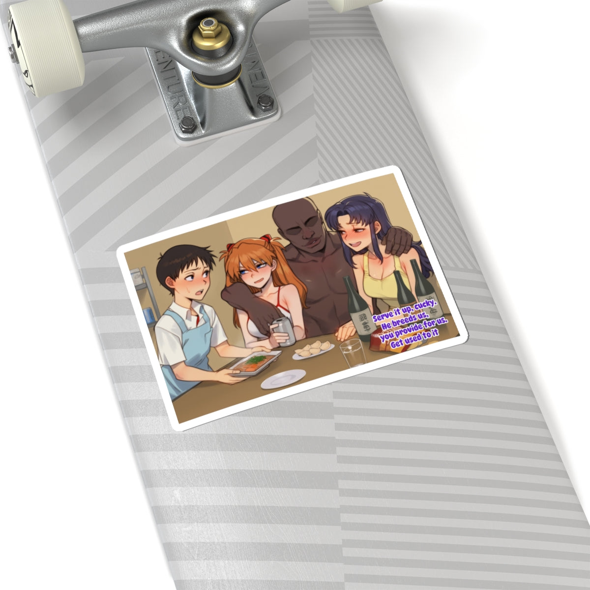 Hentai Sticker | Blacked | Hentai NSFW Sticker | Cuck Fetish | Funny
