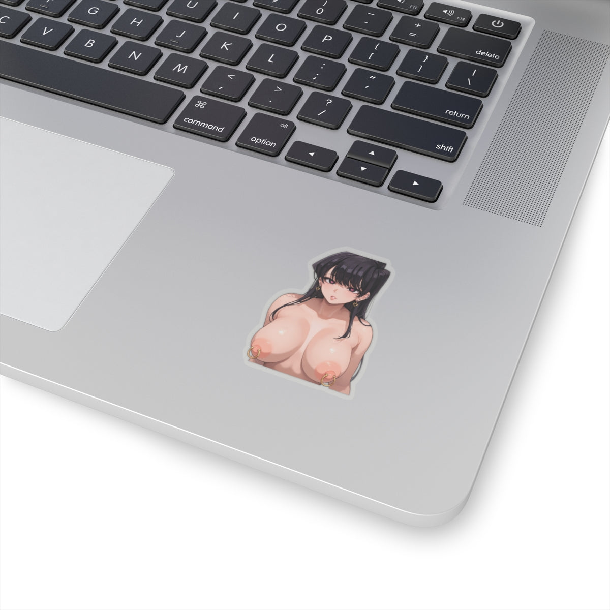 Hentai Sticker | Kiss-Cut Sticker | Komi | Nipple Piercings | Oppai