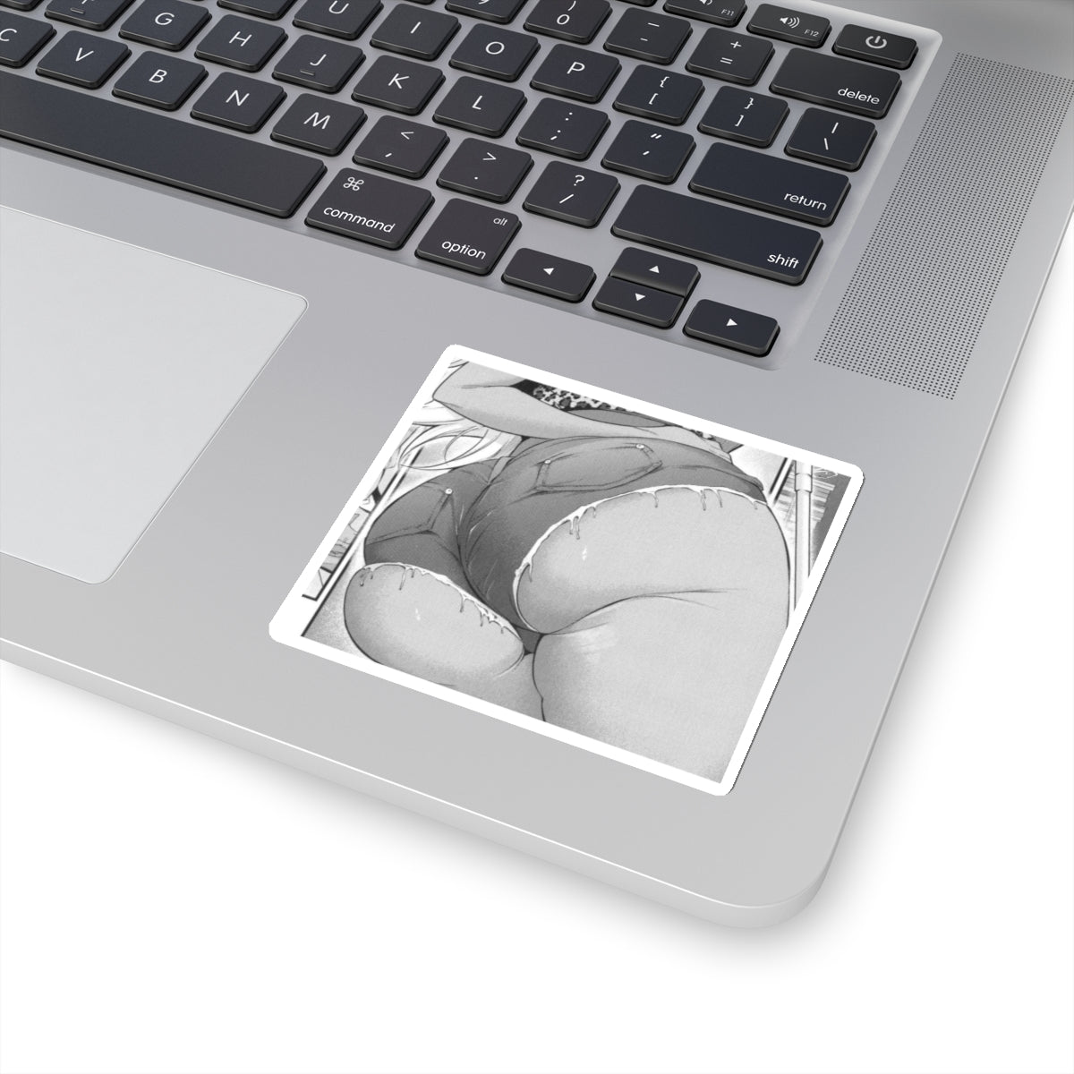 Sexy Ass Sticker | Big Booty | Lewd Sticker | Lewd Anime Sticker | Monochrome | Gyaru
