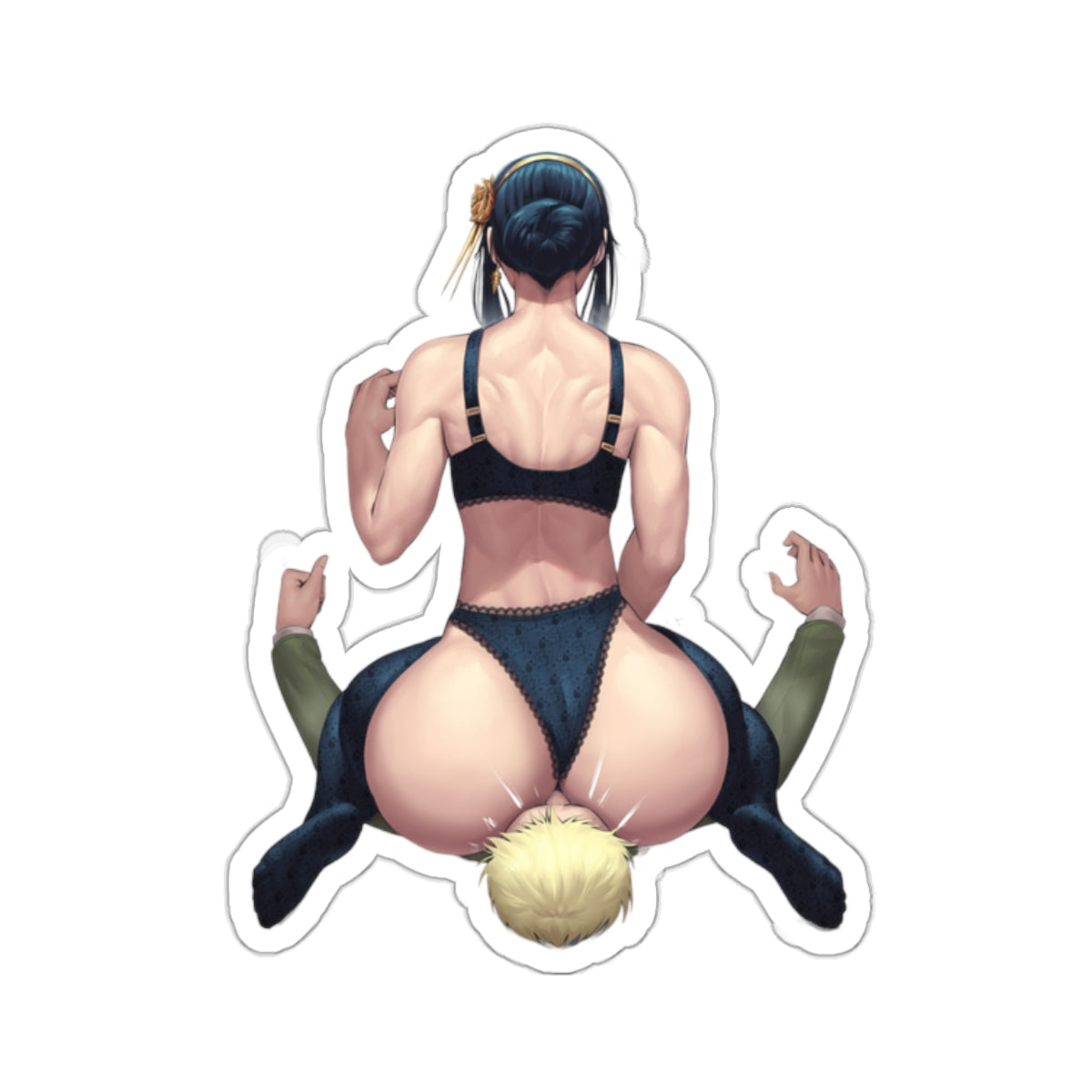 Sexy Anime Sticker | Yor | Lewd Anime Sticker | Lewd Sticker | Sexy Waifu Sticker