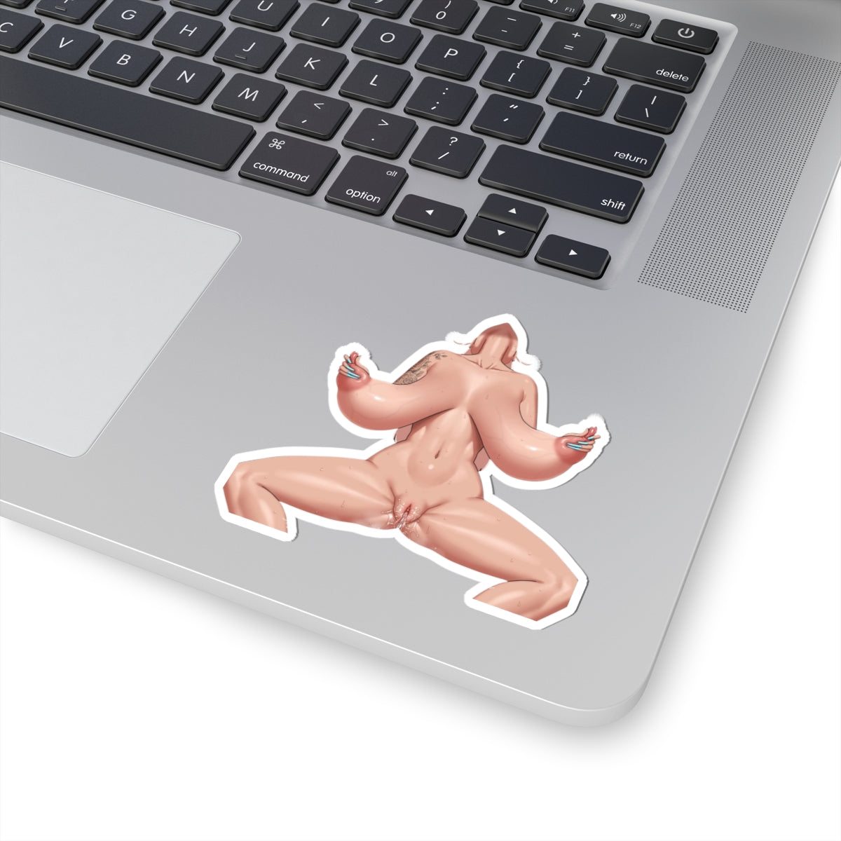 Hentai Sticker | Kiss-Cut Sticker | Long Nipples | Orgasm