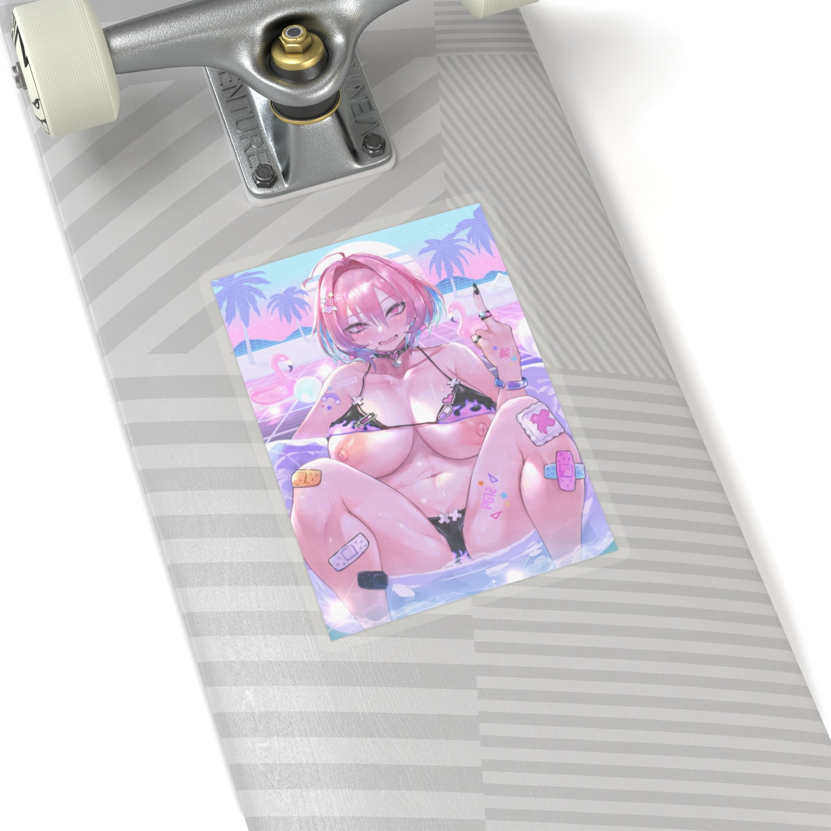 Sexy Anime Sticker | Yumemi Riamu | Pool | Idolmaster | Lewd Anime Sticker | Hentai Sticker | Bikini