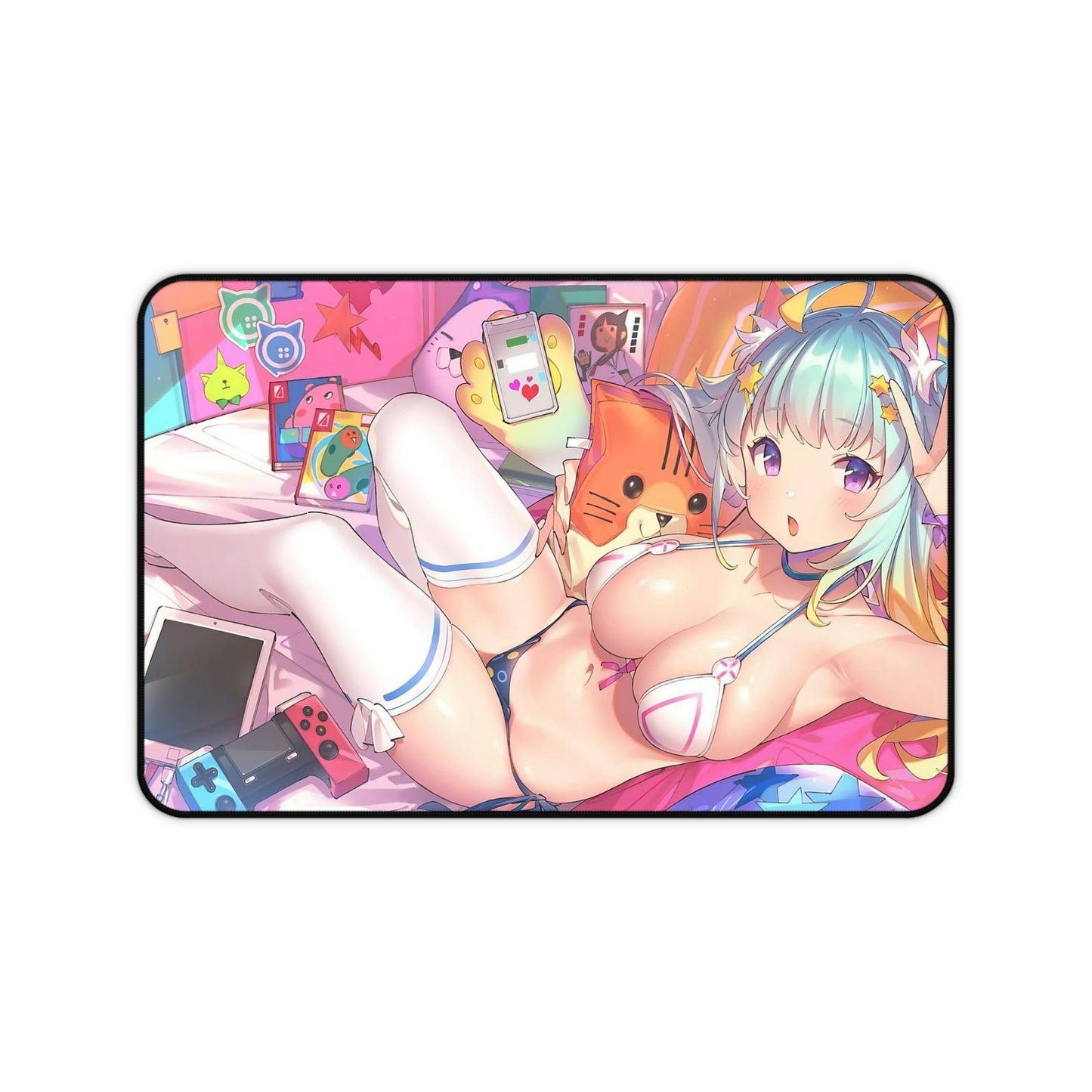 Sexy Anime Mouse Pad | Hot Gamer Girl | Sexy Anime Girl | Big Boobs | Kawaii | Ecchi | Waifu | Ahegao | Sexy Playmat | Erotic | Tits