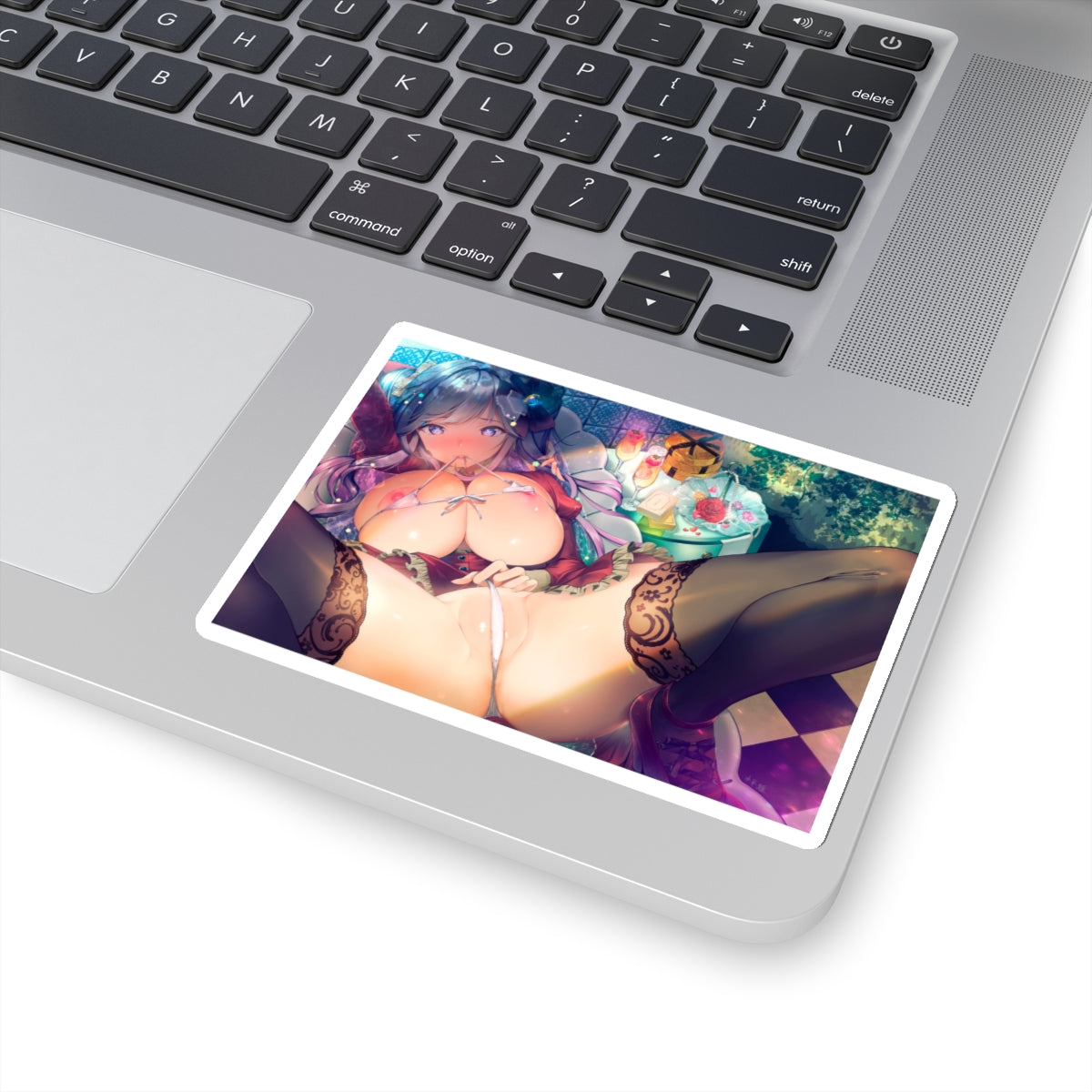 Sexy Waifu Sticker | Large Breasts | Beautiful | Lewd Sticker | Lewd Anime Sticker | Hentai Sticker | Tits | Boobs | Breasts