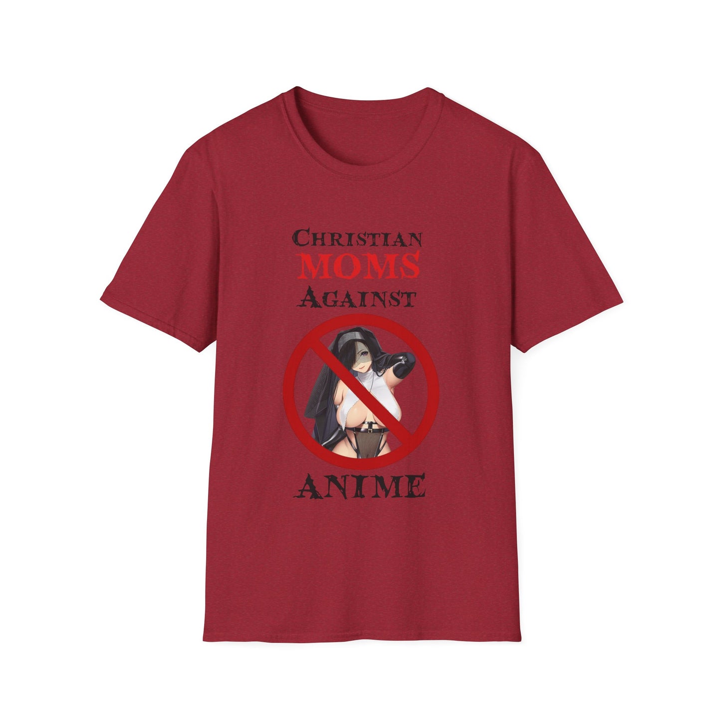 Christian Moms Against Anime | Funny Anime Shirt | Funny Tee | Weeb | Otaku | Funny