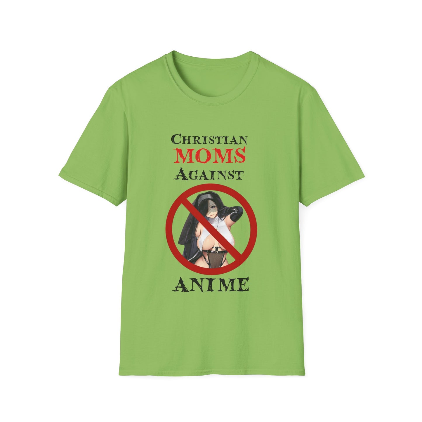 Christian Moms Against Anime | Funny Anime Shirt | Funny Tee | Weeb | Otaku | Funny