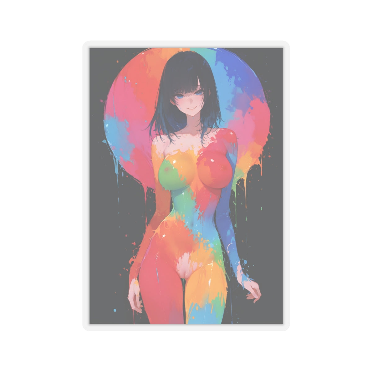 Sexy Waifus Sticker | Nude Art | Hentai | Oppai