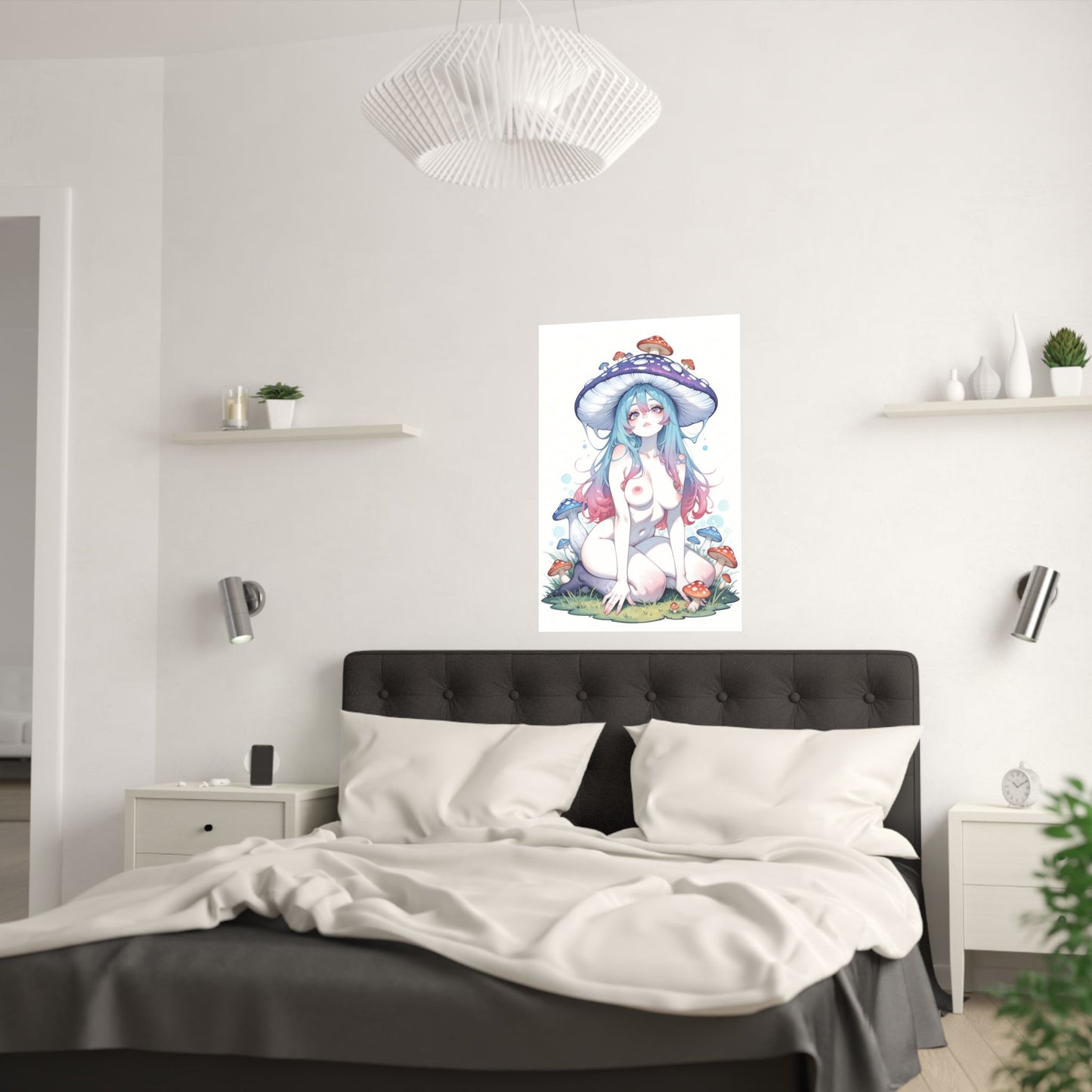 Sexy Waifu Poster | Ecchi | Mushroom Girl