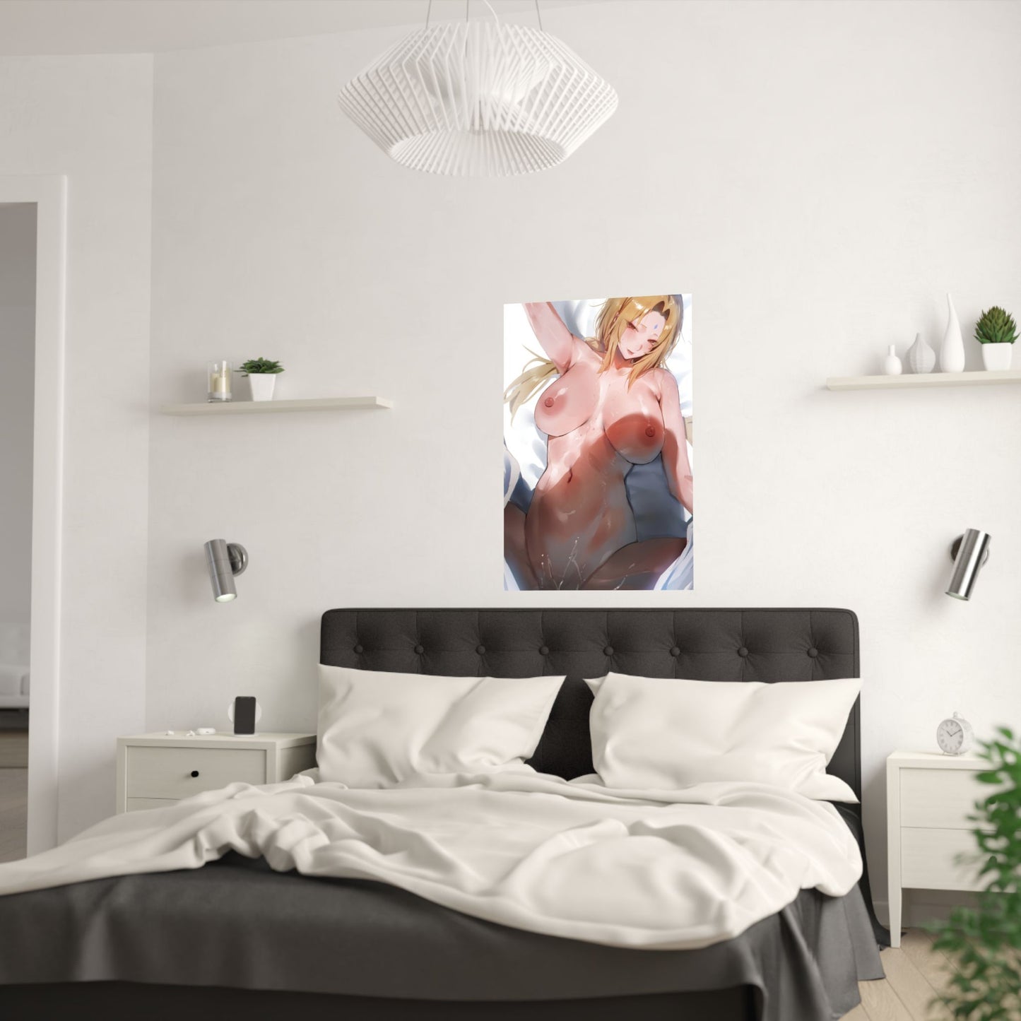 Sexy Waifu Poster | Ecchi | Nude Art