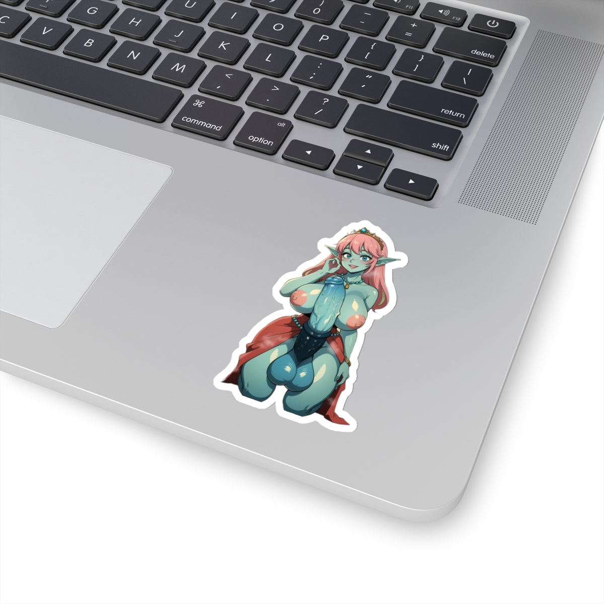 Lewd Anime Sticker | Futanari | Futa ELf | Hermaphroditism | Lewd Sticker | Sexy Waifu Sticker | Huge Cock | Large Dick