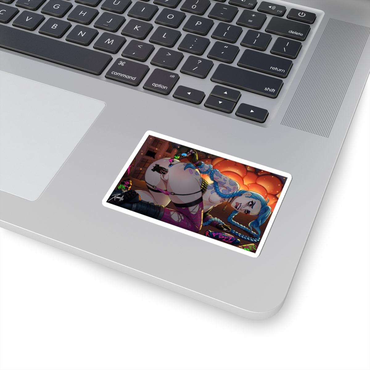 Sexy Jinx Sticker | Anal Beads | Lewd Sticker | Lewd Anime Sticker | Hentai Sticker | Anal Plug | Anus | Anal