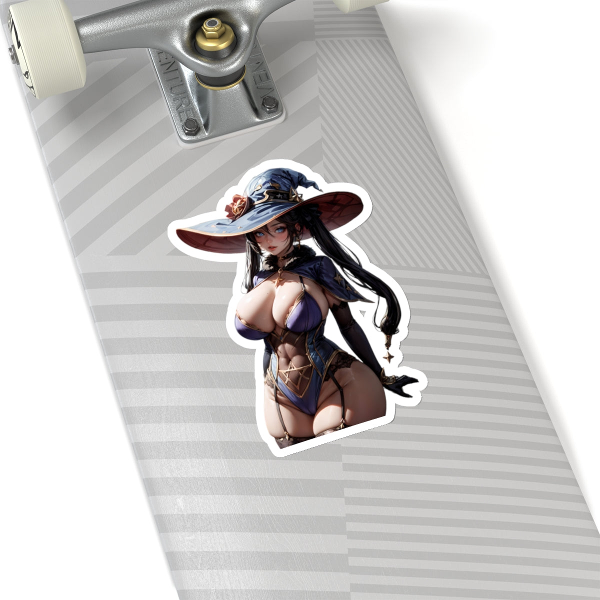 Sexy Anime Sticker | Mona Megistus | Lewd Anime Sticker | Lewd Sticker | Sexy Waifu Sticker | Nude Anime Girl | FairyAI