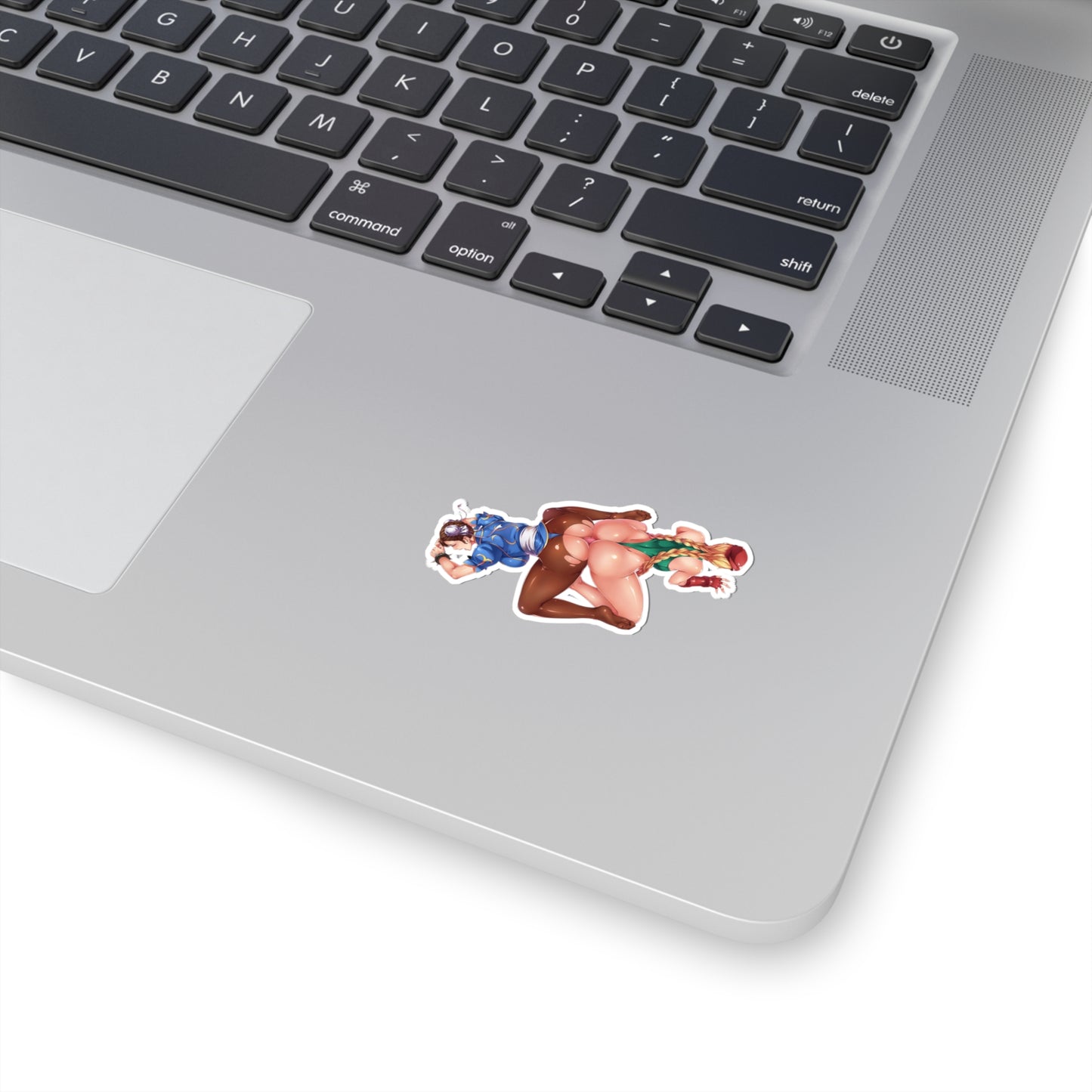 Lewd Chun-Li And Mai Shiranui Sticker | Lesbian | Yuri | Streetfighter Sticker | Uncensored Anime | Lewd Anime Sticker | King Of Fighters | Sexy Anime Sticker | Dildo