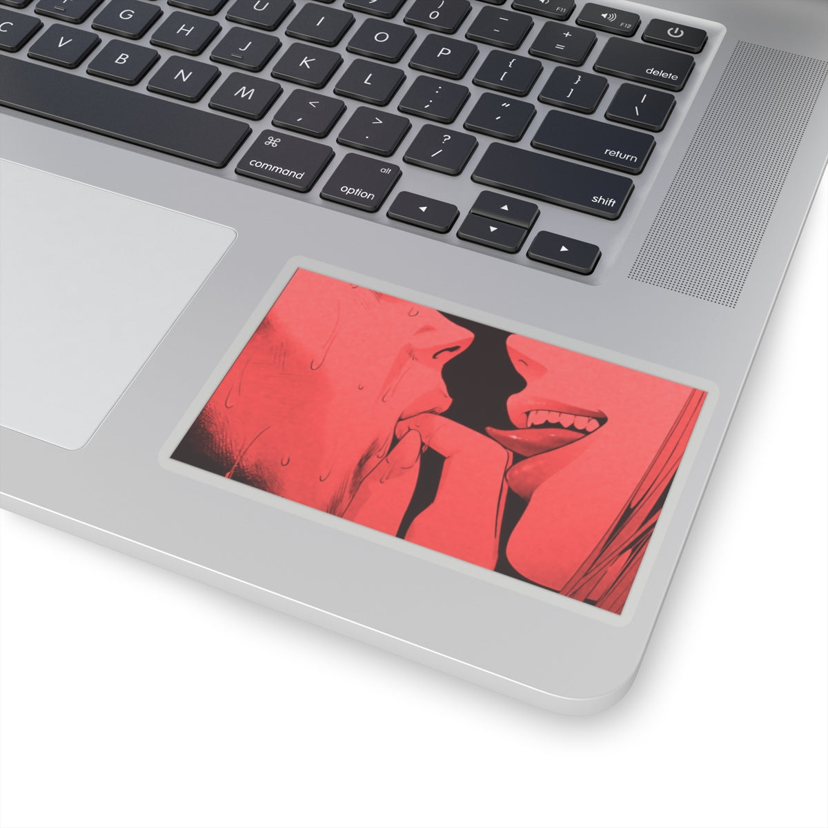 Lewd Sticker | Prison | Finger In Mouth