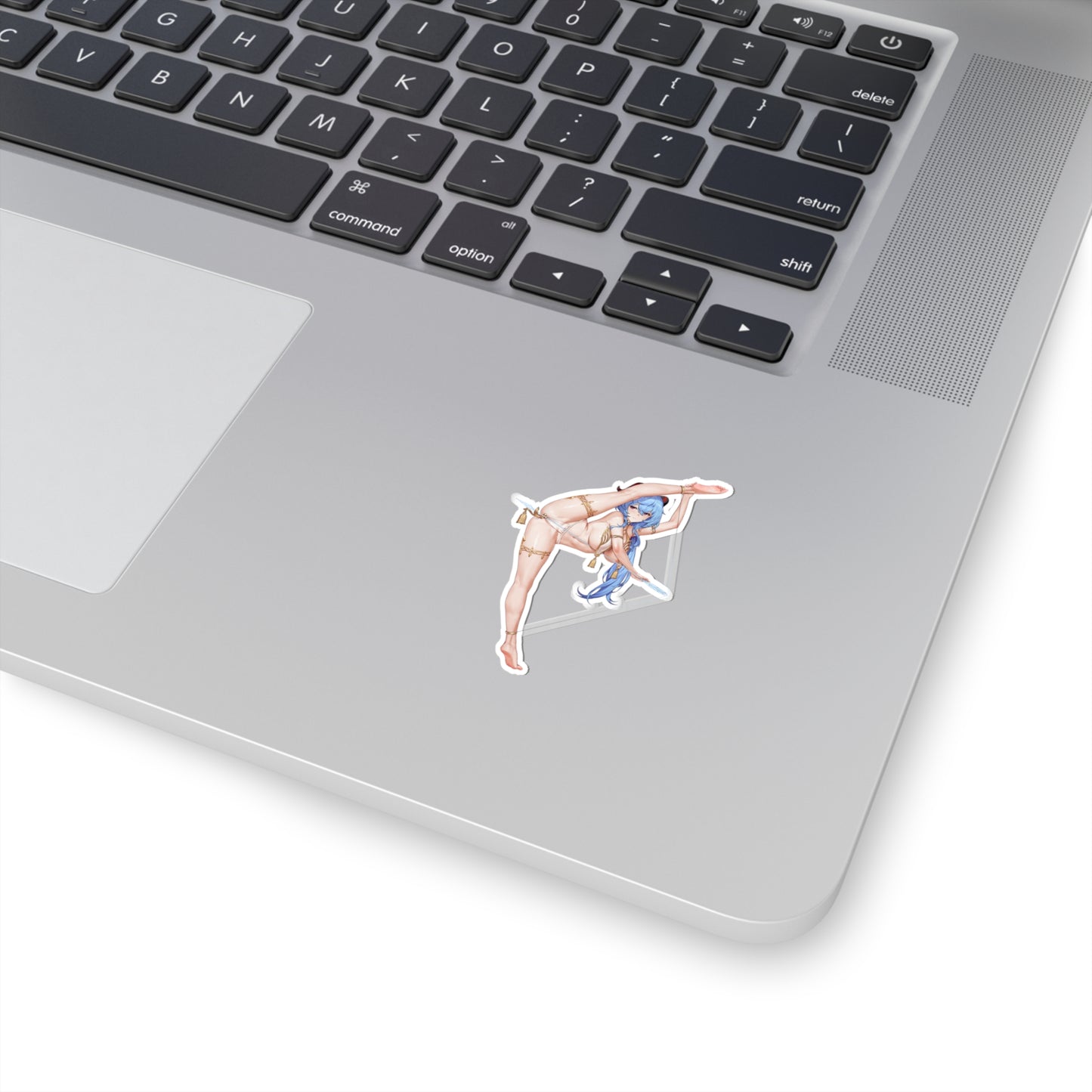 Lewd Ganyu Sticker | Kiss-Cut Sticker | Ganyu Sticker | Sexy Anime Sticker | Lewd Anime Sticker | Waifu | Otaku | Genshin Impact | Bow | Arrow | Blue Hair | Feet
