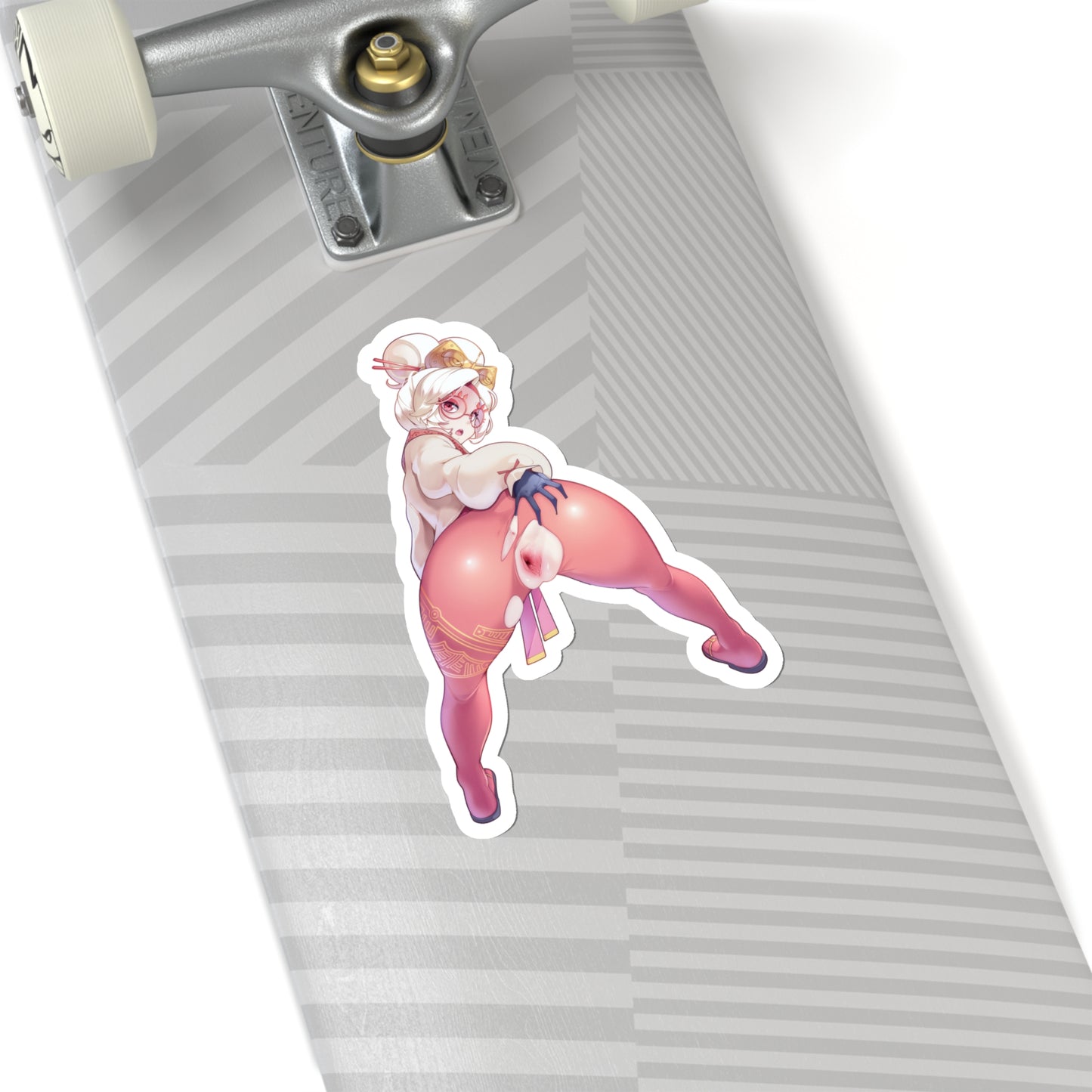 Lewd Purah Sticker | Pussy | Pussy Spread | Ass | Kiss-Cut Sticker | Lewd Anime Sticker | Sexy Anime Sticker | Lewd | Waifu | Otaku | Latex