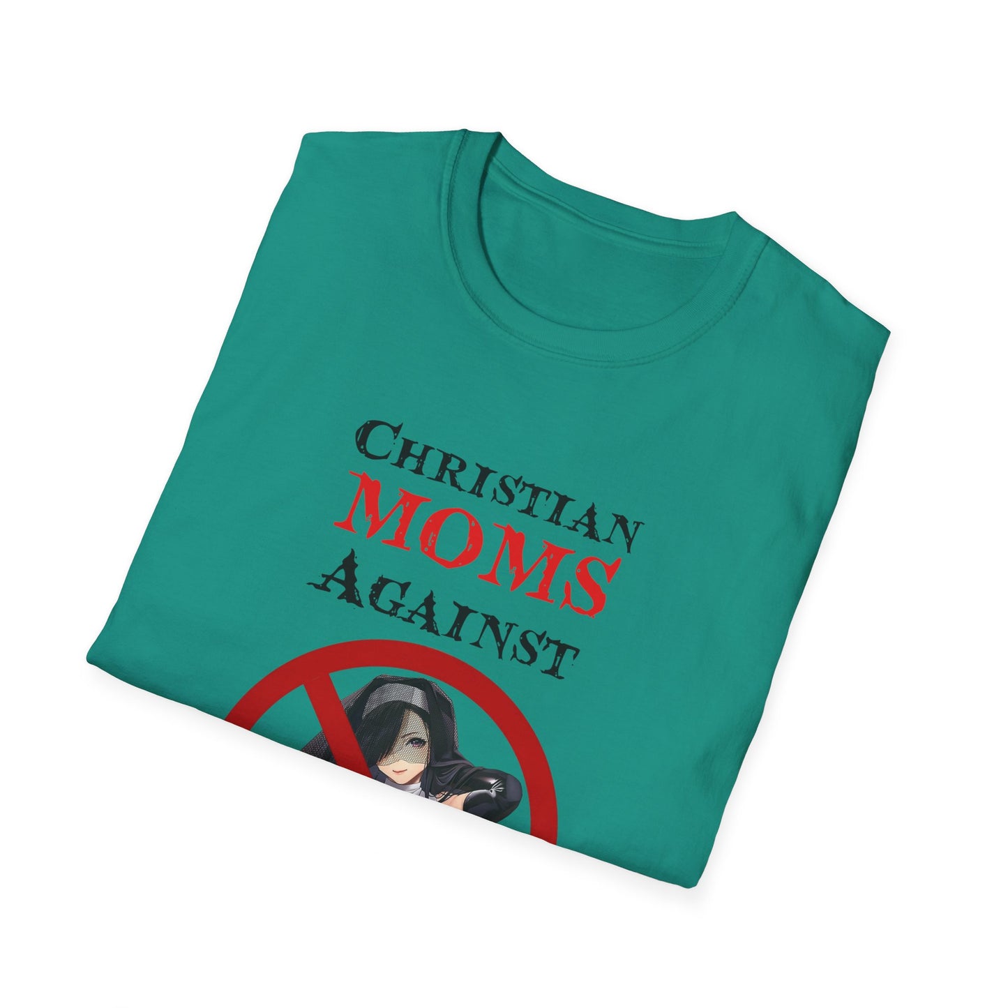 Christian Moms Against Anime | Funny Anime Shirt | Funny Tee | Weeb | Otaku | Funny