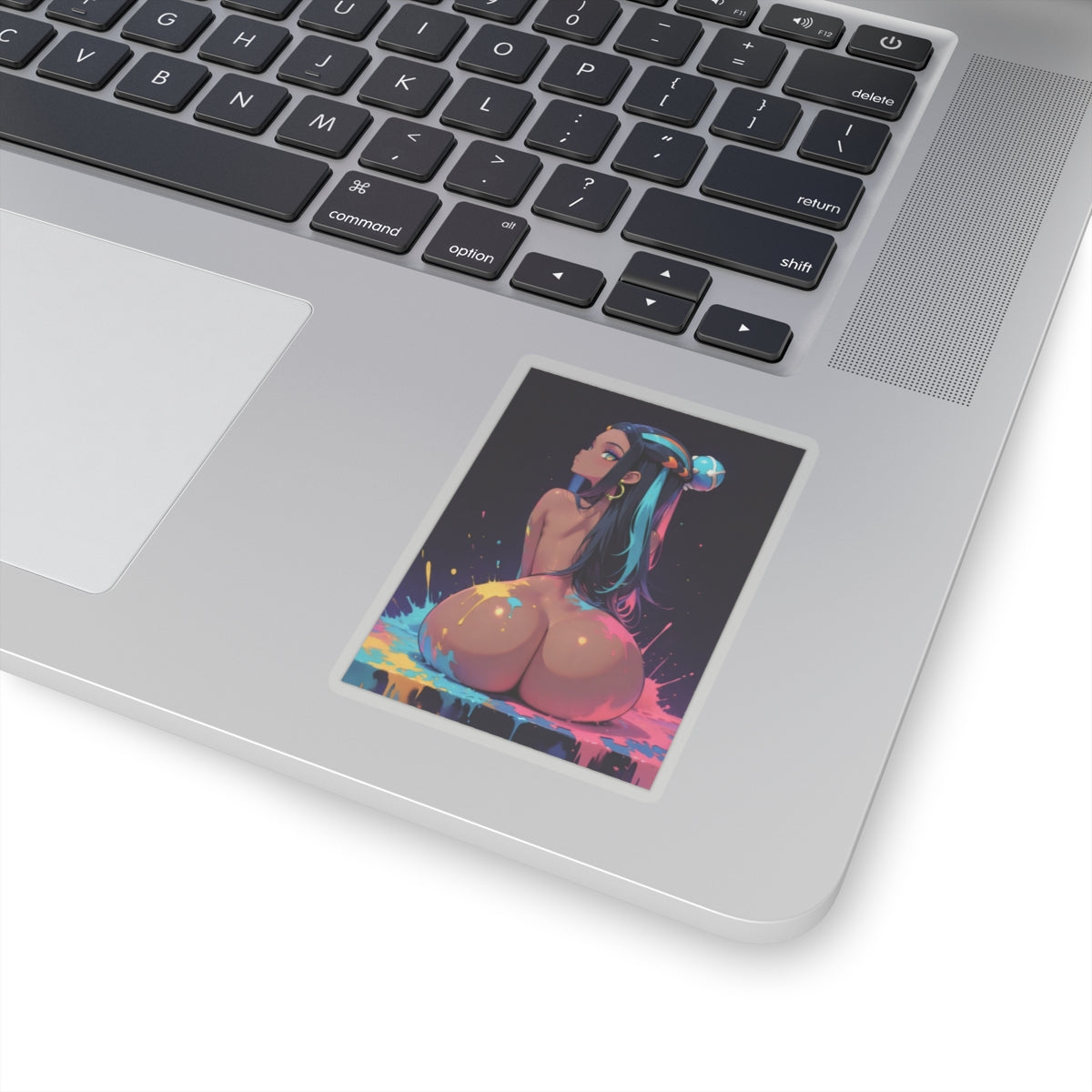 Big Booty Waifu Sticker | Hentai | Brown Skin Ebony
