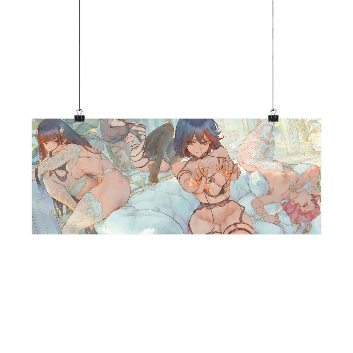Waifu Poster | Hot Anime Girls | Harem | Sexy Poster | Erotic | Hentai Kill Poster