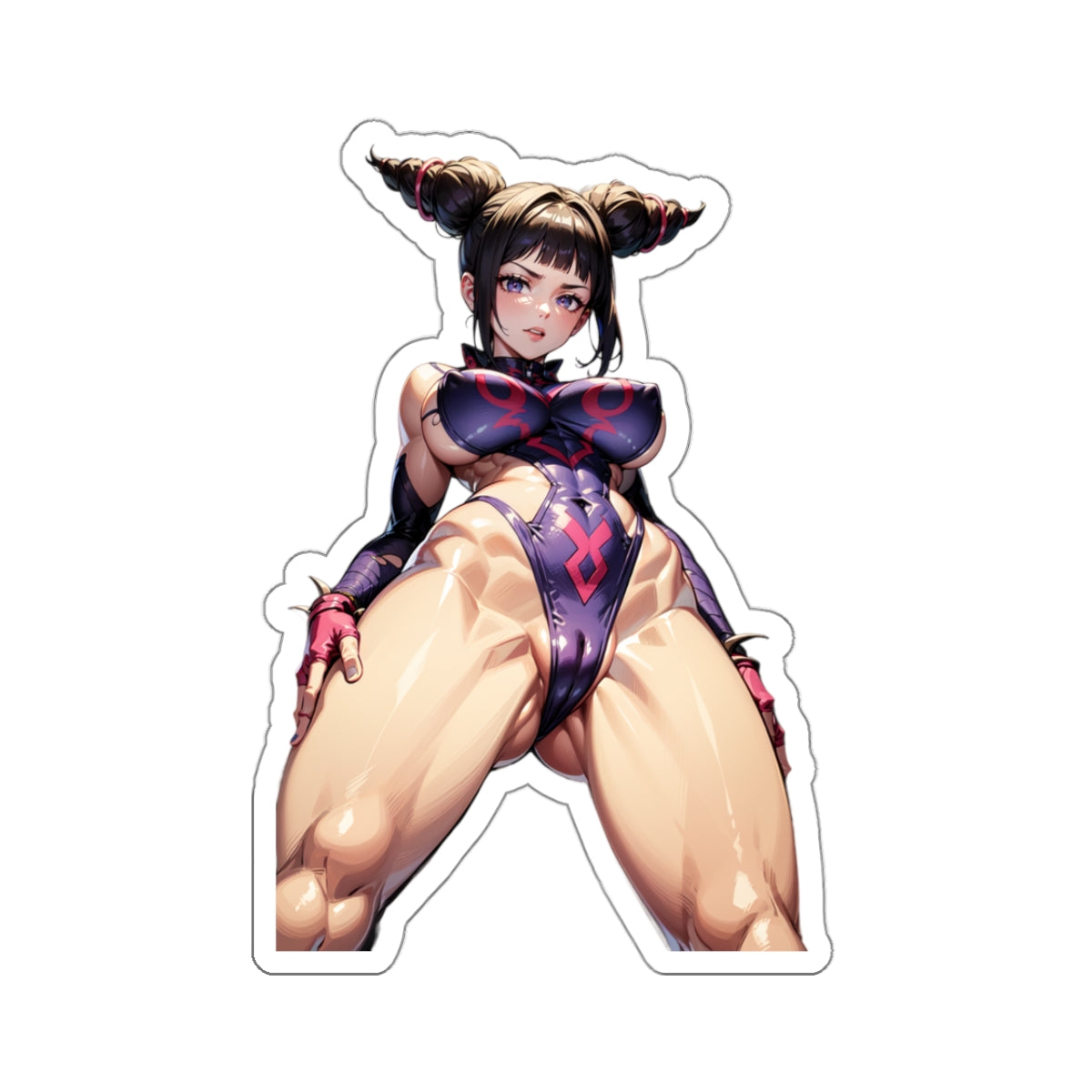 Sexy Anime Sticker | Juri Han | Lewd Anime Sticker | Lewd Sticker | Sexy Waifu Sticker | Streetfighter