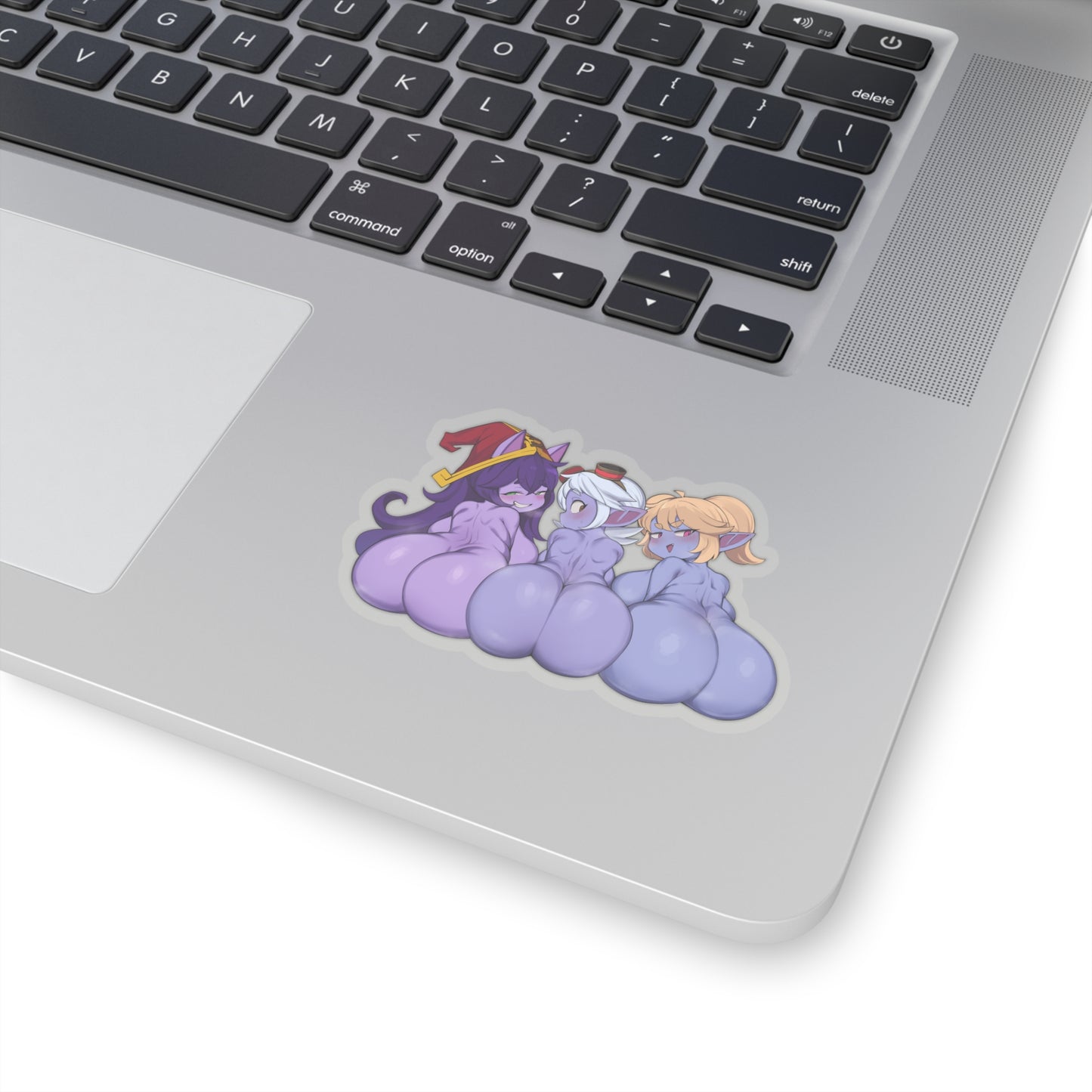 Lewd Lulu Poppy Tristana Sticker | Lol Sticker | Ass | Big Ass | Uncensored Anime | Lewd | Waifu | Otaku