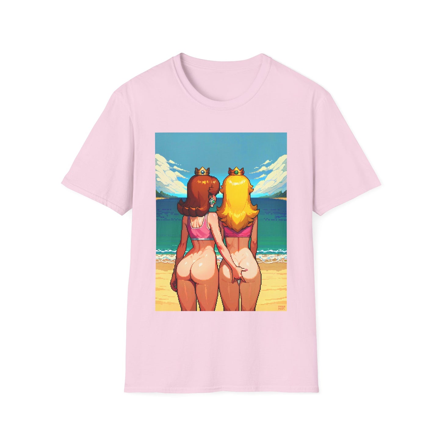 Lewd Princess T-shirt | Yuri | Ecchi | Waifu | Otaku | Oppai