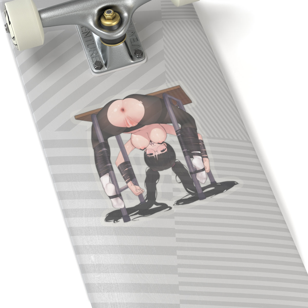 Lewd Anime Girl Sticker | Hentai Sticker | Lewd | Rule 34 | Otaku | Waifu | Constrained | Bondage | Cum Dump | Nipple Piercing | BDSM | Slave | Rayasi