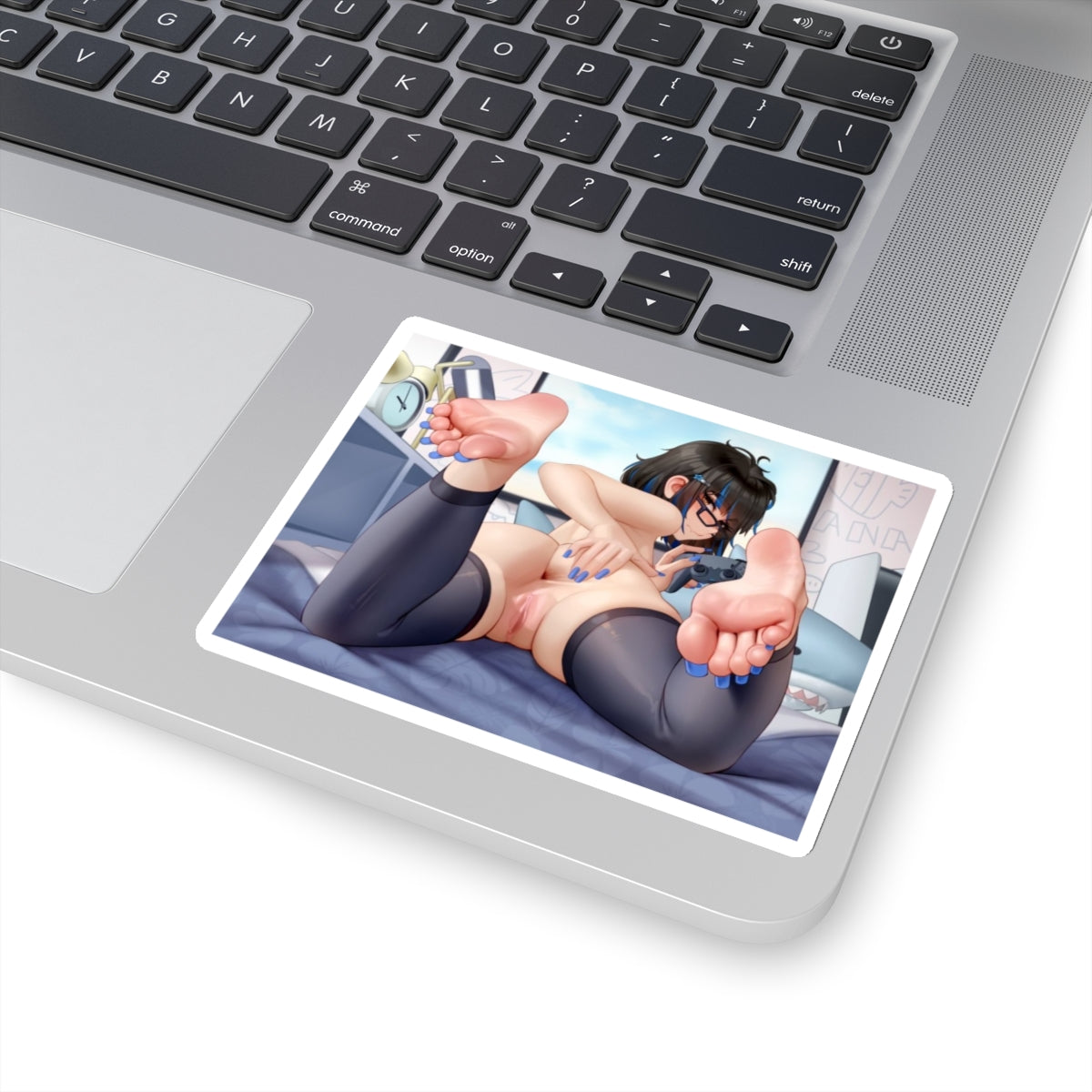 Sexy Waifu Sticker | Sexy Feet | Lewd Sticker | Lewd Anime Sticker | Hentai Sticker | Ass Spreading | Anus | Foot Fetish | Feet | Feet Fetish | Pussy