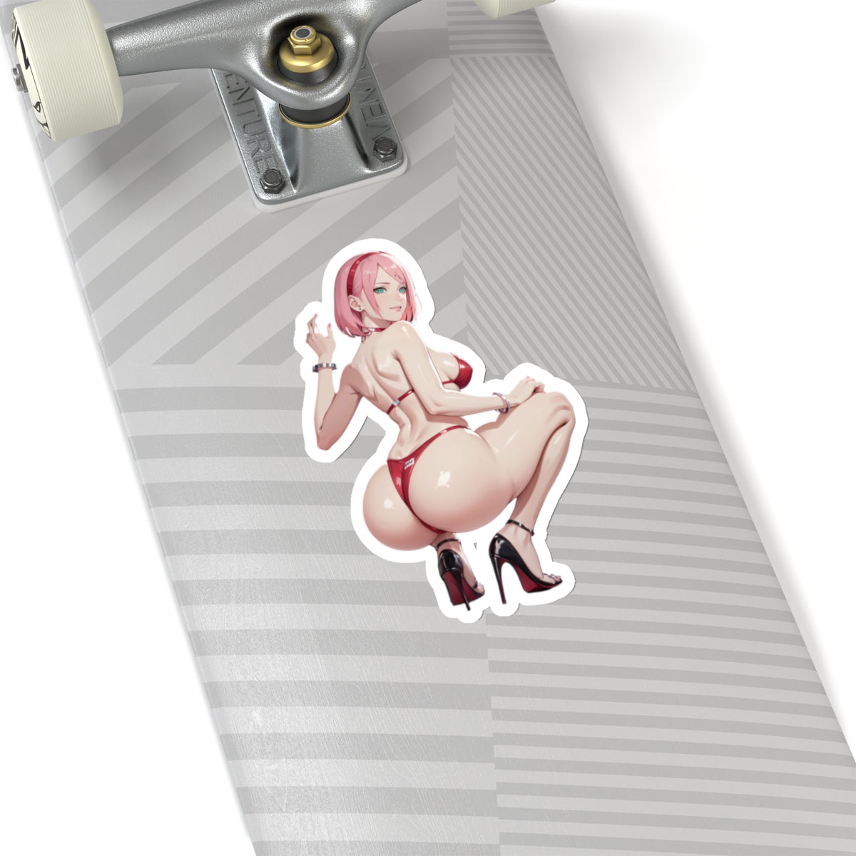Sexy Anime Sticker | Sakura Haruno | Lewd Anime Sticker | Lewd Sticker | Sexy Waifu Sticker | Heels | SAMSARA_AI
