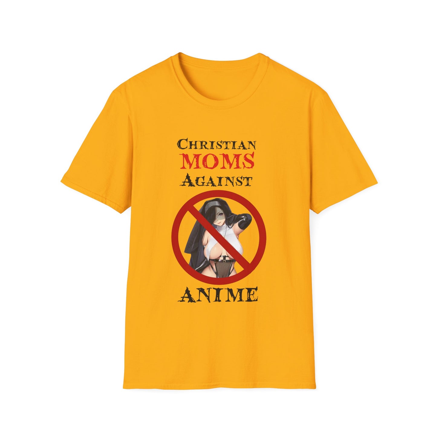 Christian Moms Against Anime | Funny Anime Shirt | Funny Tee | Weeb | Otaku | Funny