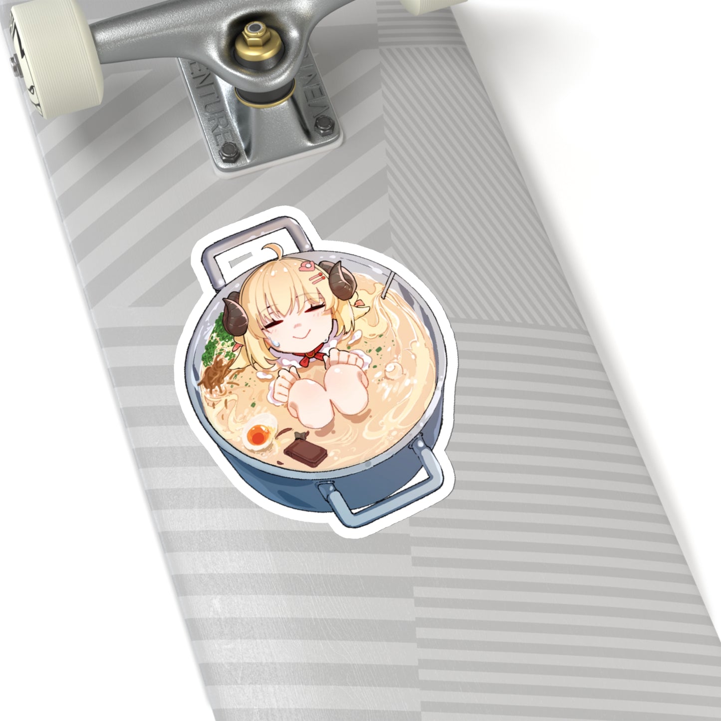 Funny Anime Sticker | Girl Cooked | Kiss-Cut Sticker | Uncensored Anime | Otaku | Waifu | Sexy Anime Sticker | Hololive | Vtuber