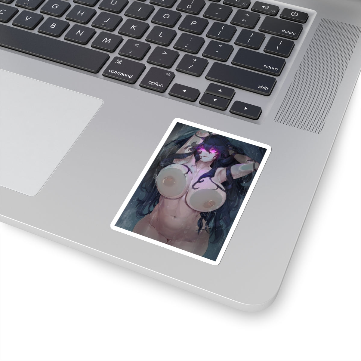 Tits pressed agains Glass Sticker | Huge Breasts | Lewd Sticker | Lewd Anime Sticker | Hentai Sticker | Large tits | Big Boobs