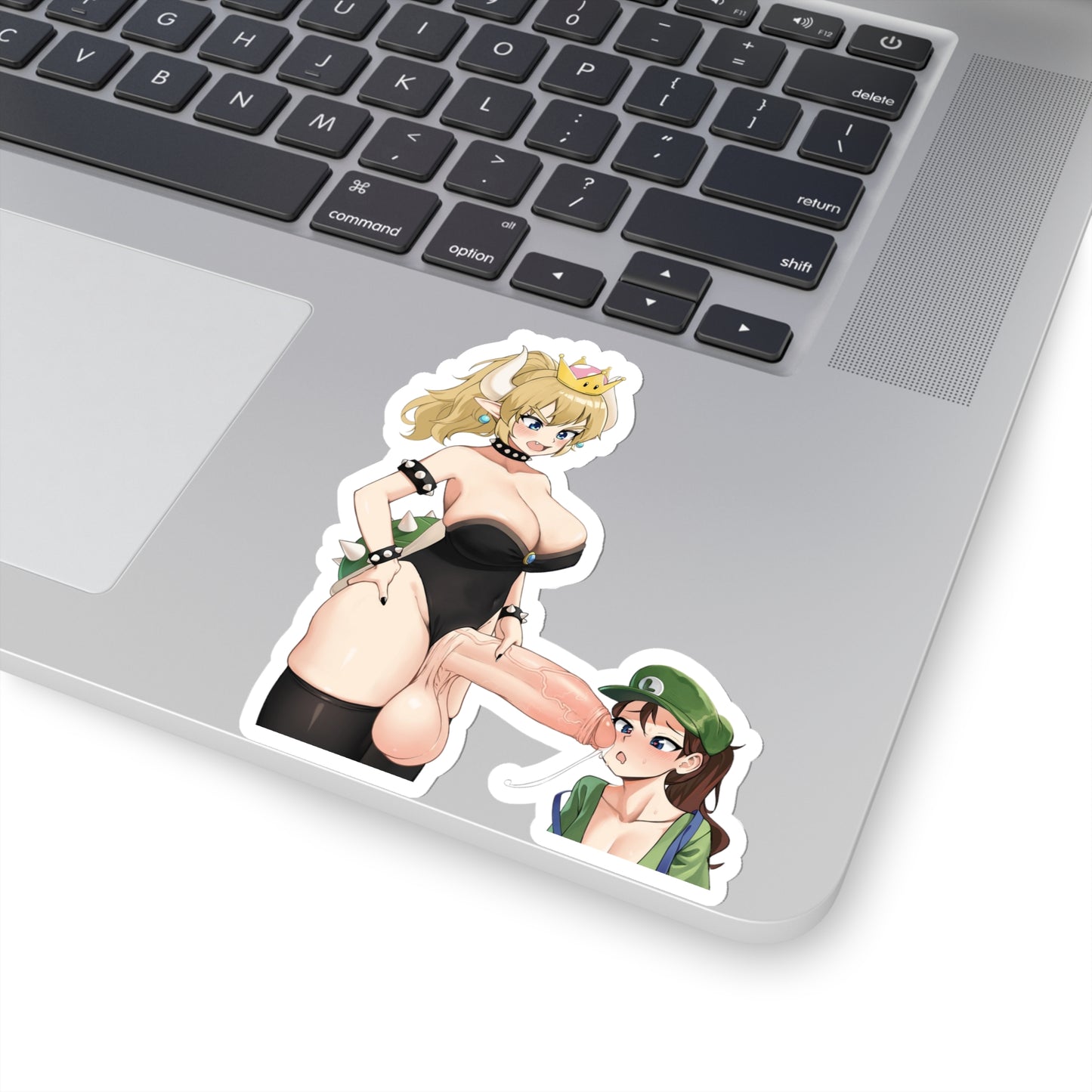 Lewd Bowsette Sticker | Futa | Futanari | Huge Dick | Kiss-Cut Sticker | Lewd Bowsette | Otaku | Waifu | Tits | Uncensored Anime | Big Cock | Mario | Sexy Anime Sticker | Funny Sticker