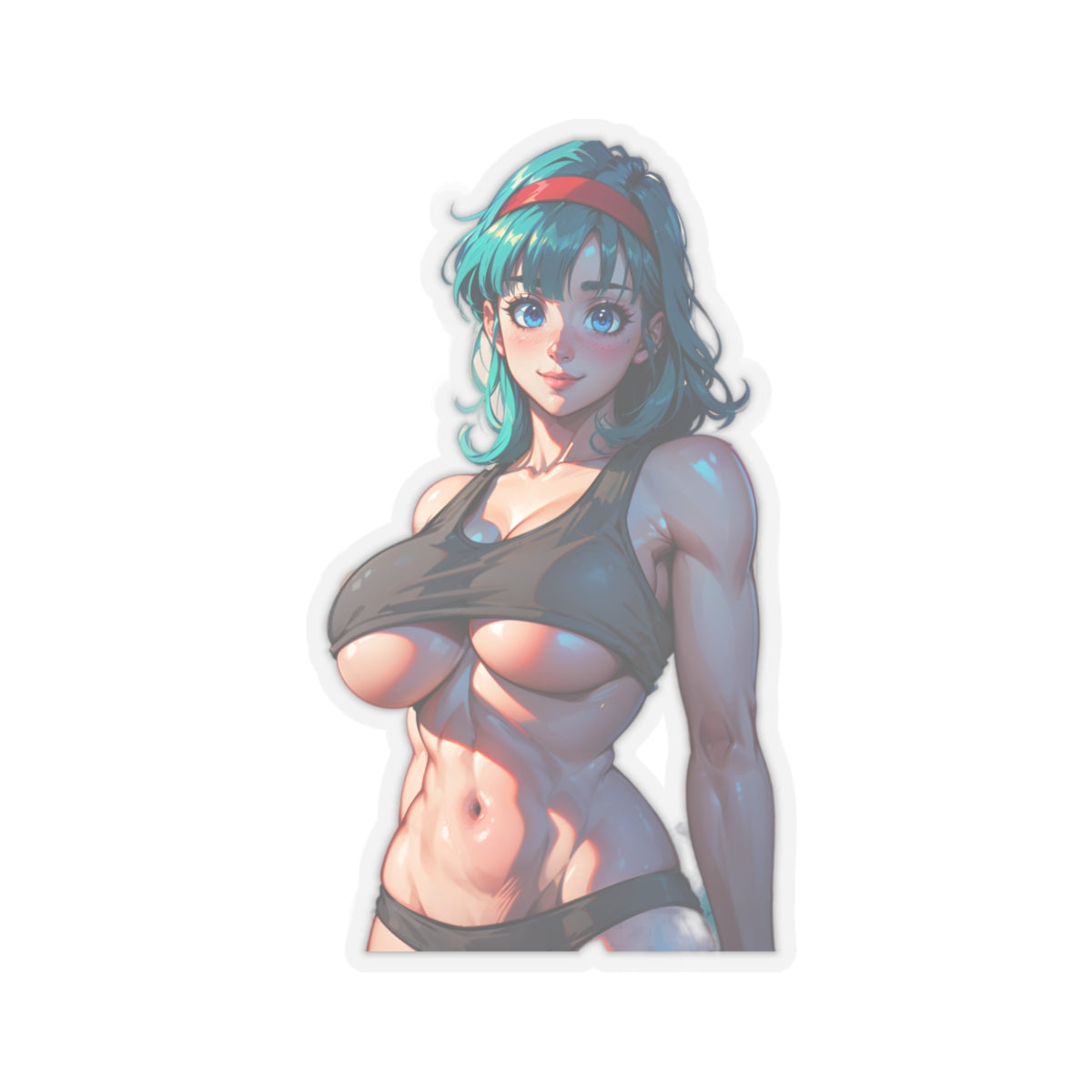 Sexy Bulma Sticker | Sexy Anime Sticker | Lewd Sticker | Lewd Anime Sticker | Retro Anime | Sexy Waifu Sticker