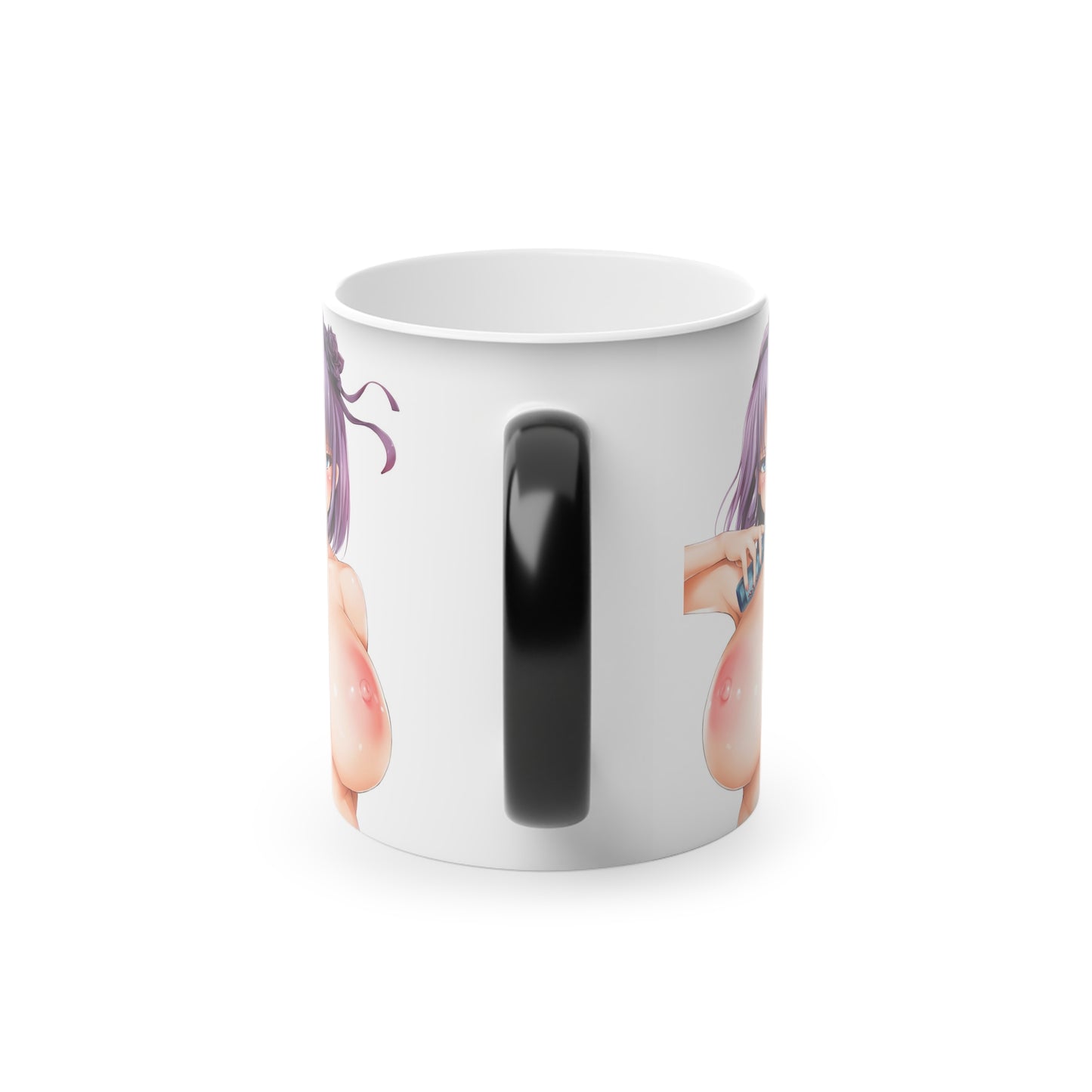 Big Booby Reveal Magic Mug, Waifu Mug, Japanese Funny Anime, Oppai Ecchi Waifu Ahegao Otaku, Oppai Mug, Big Tits Mug, Big Tits