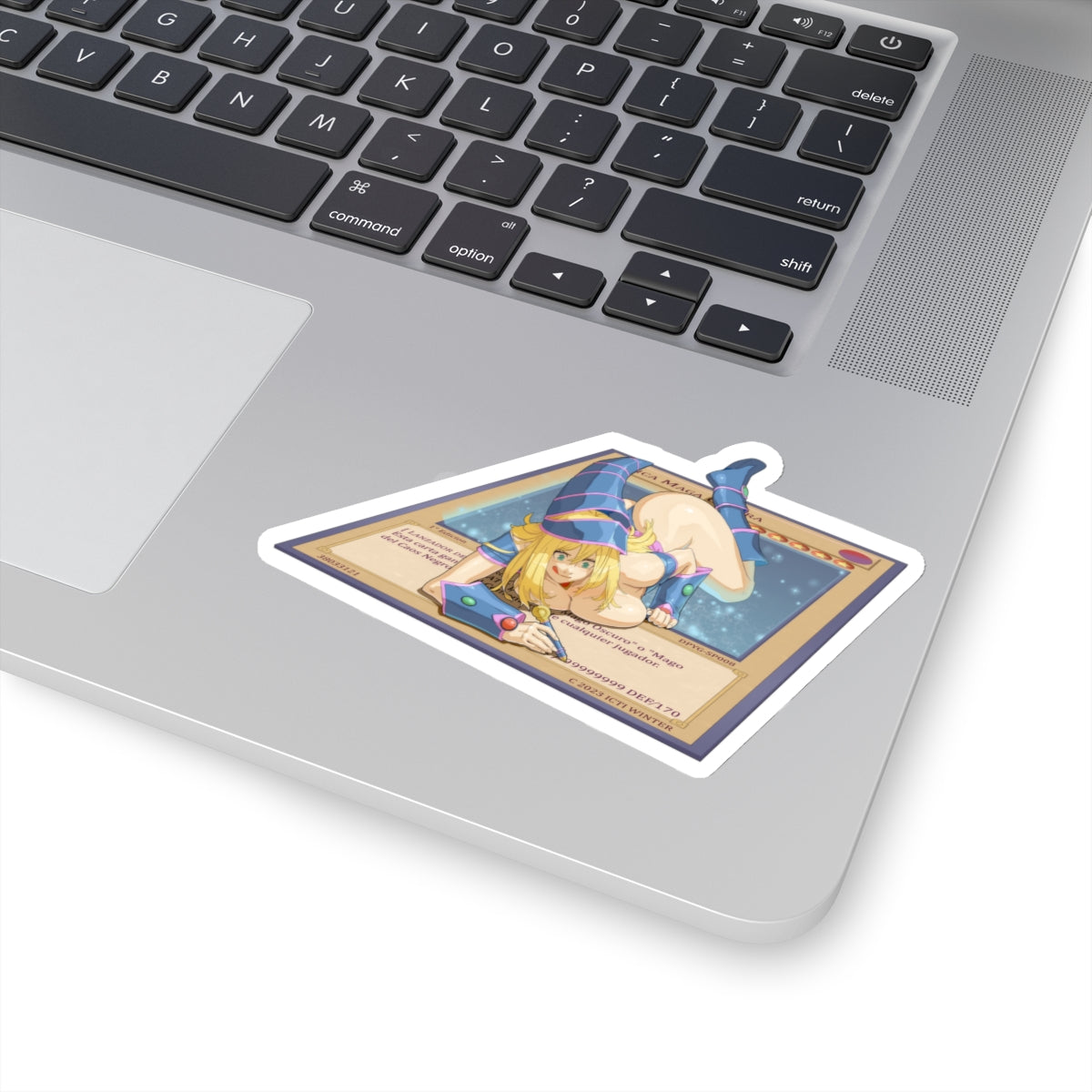 Lewd Anime Girl Sticker | Hentai Sticker | Lewd | Rule 34 | Otaku | Waifu | Magician Girl | YGO | Fantasy | Retro