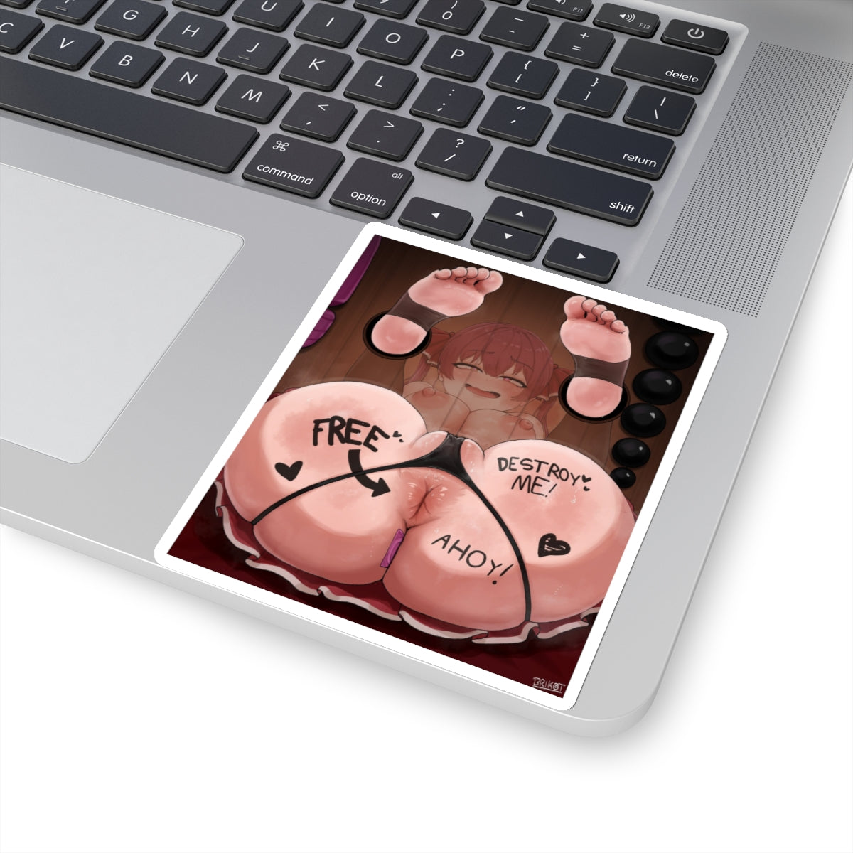 Sexy Ass Sticker | Houshou Marin | Lewd Sticker | Lewd Anime Sticker | Hentai Sticker | Free Use | BDSM | Slave | Anus | Anal | Big Booty