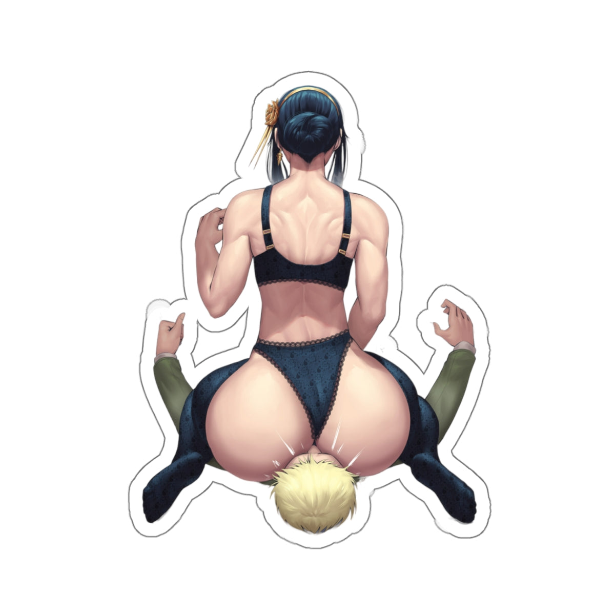 Sexy Anime Sticker | Yor | Lewd Anime Sticker | Lewd Sticker | Sexy Waifu Sticker