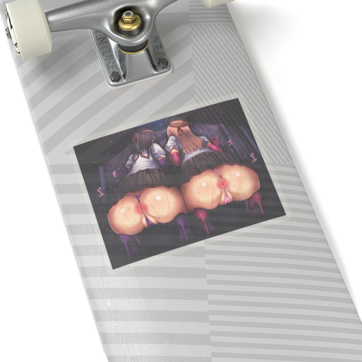 Sexy Waifus Sticker | Big Asses | Heels | Lewd Sticker | Lewd Anime Sticker | Hentai Sticker | Asshole | Anus | G-String | Big Booty