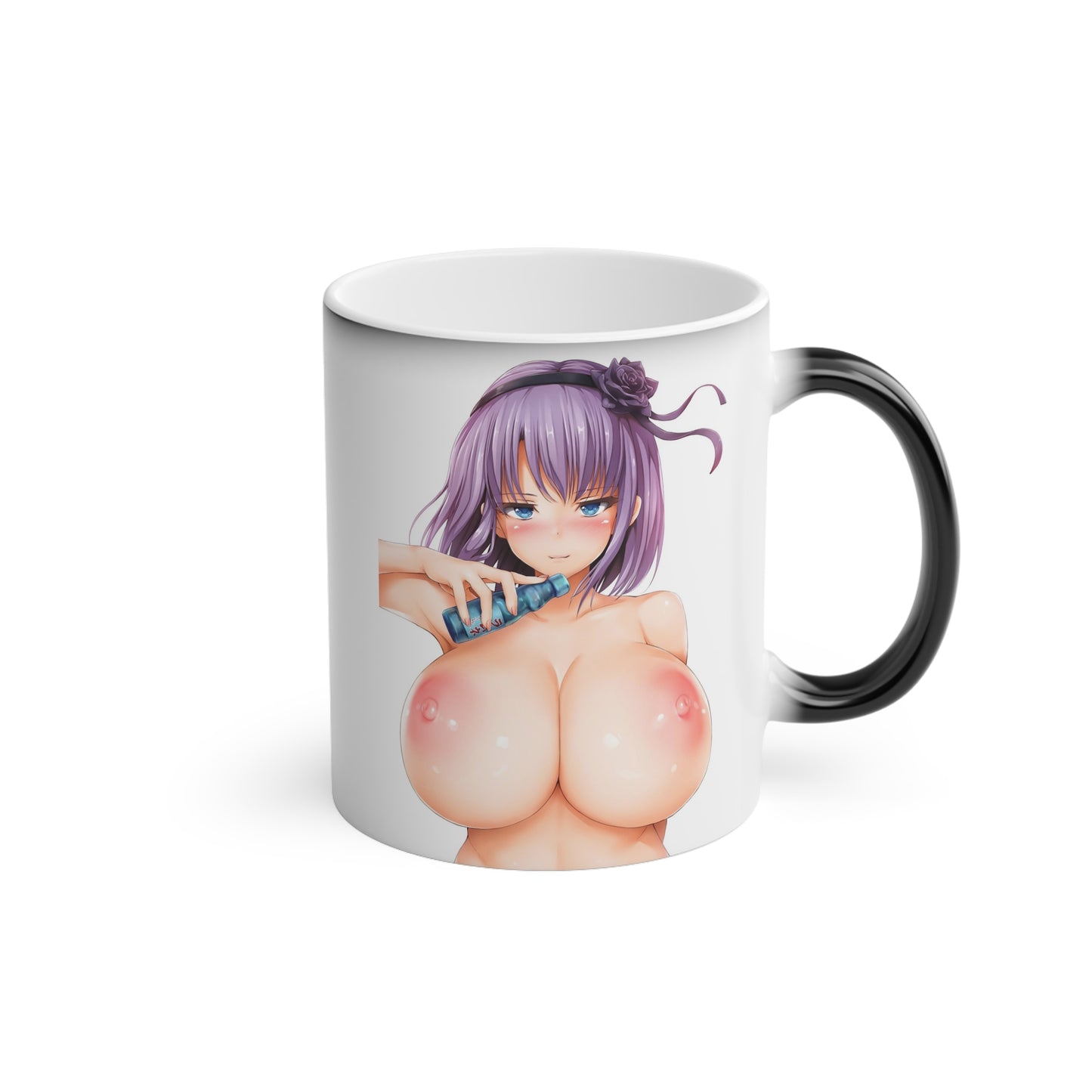 Big Booby Reveal Magic Mug, Waifu Mug, Japanese Funny Anime, Oppai Ecchi Waifu Ahegao Otaku, Oppai Mug, Big Tits Mug, Big Tits