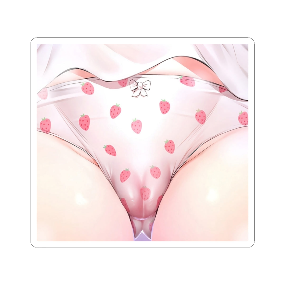 Strawberry Panties Sticker | Lewd Sticker