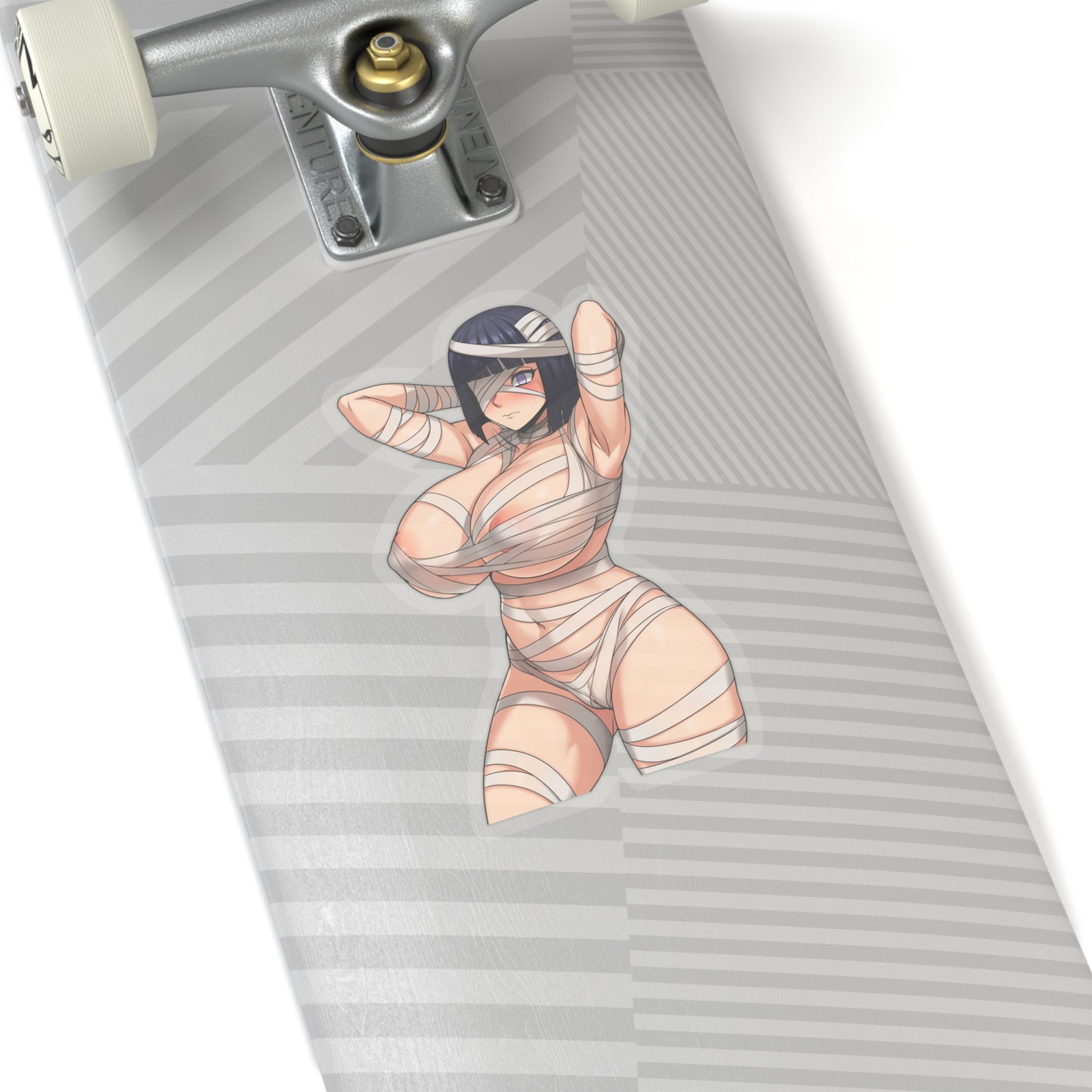 Lewd Hinata Sticker | Big Boobs | Naked Hinata | Bandages | Uncensored Anime | Sexy Anime Sticker | Lewd Anime Sticker | Otaku | Waifu | Huge Tits