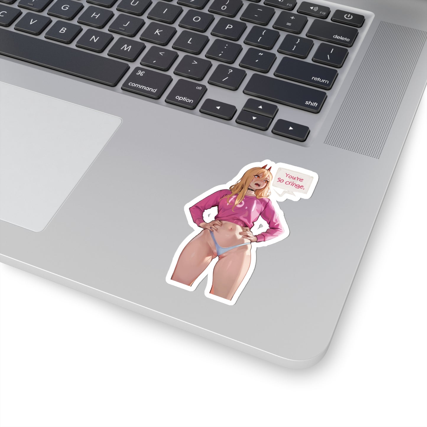 Sexy Power Sticker | You Are So Cringe | Funny Anime Sticker | Chainsaw Sticker | Power | Sexy Anime Sticker | Lewd Anime Sticker | Otaku | Waifu