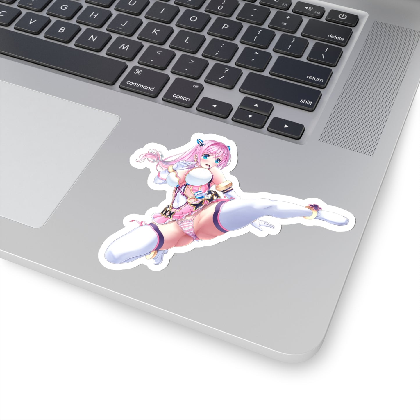 Lewd Cheery Pink Sticker | Sexy Kick | Sexy Anime Sticker | Lewd | Waifu | Otaku | Aigan Tenshi